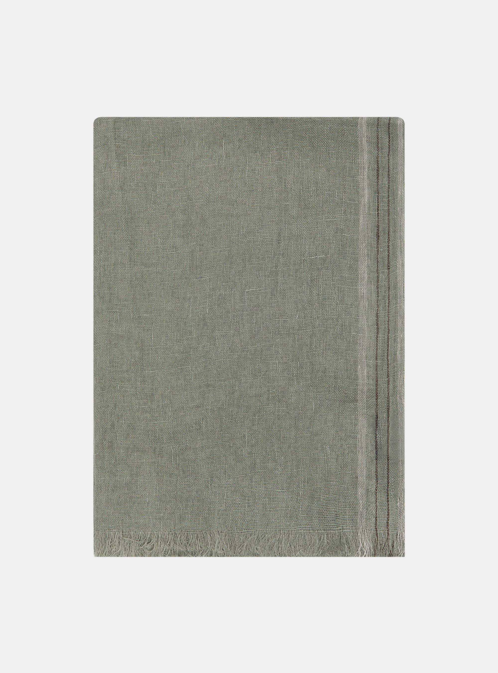 Pure linen scarf