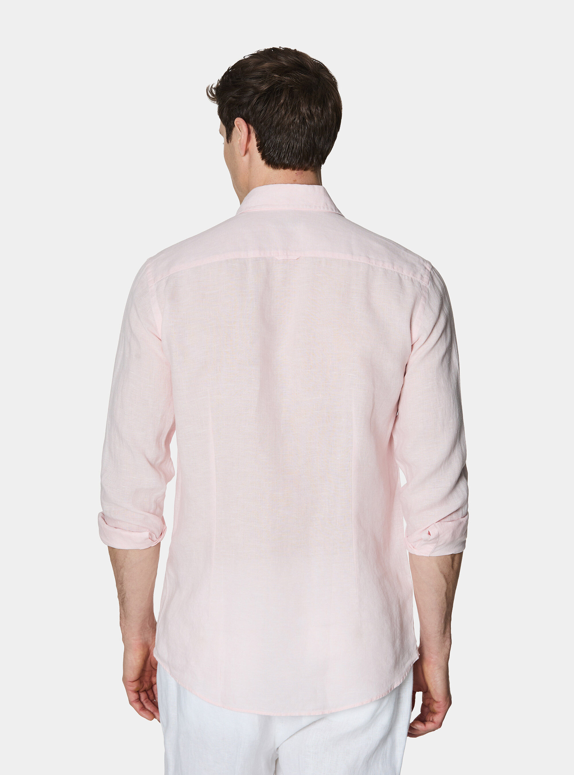 Camisa de lino puro, ROSA