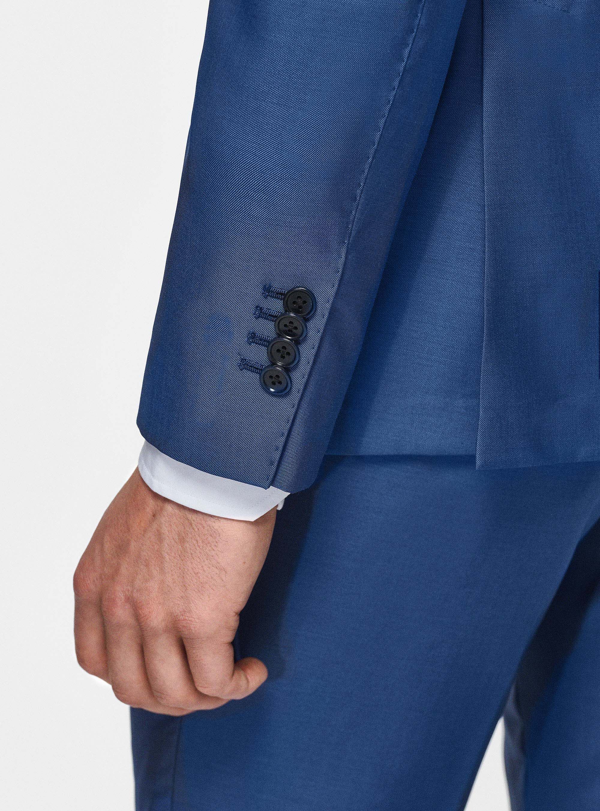 Pure 110's superfine wool blazer, BLUE
