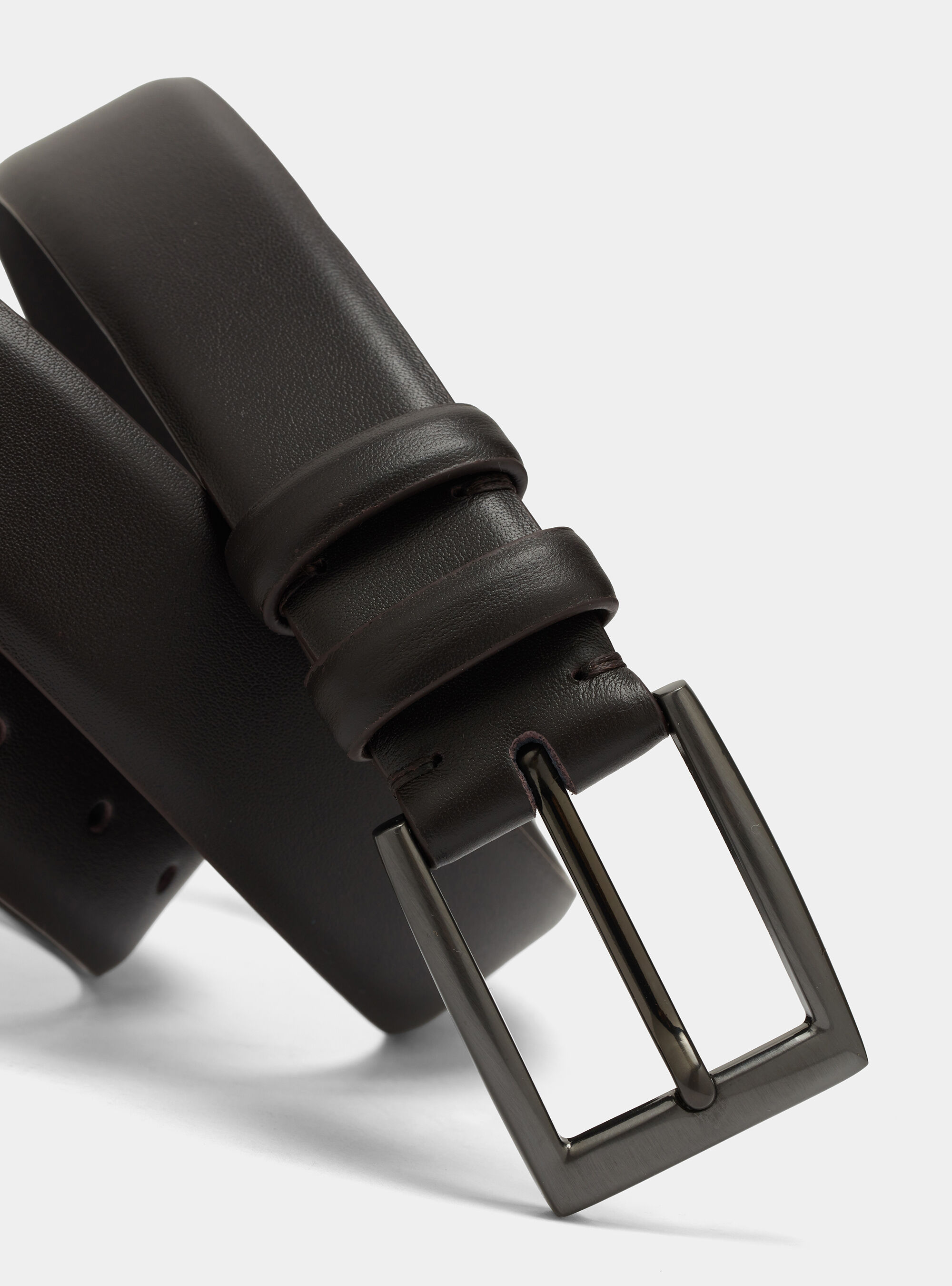 Leather belt