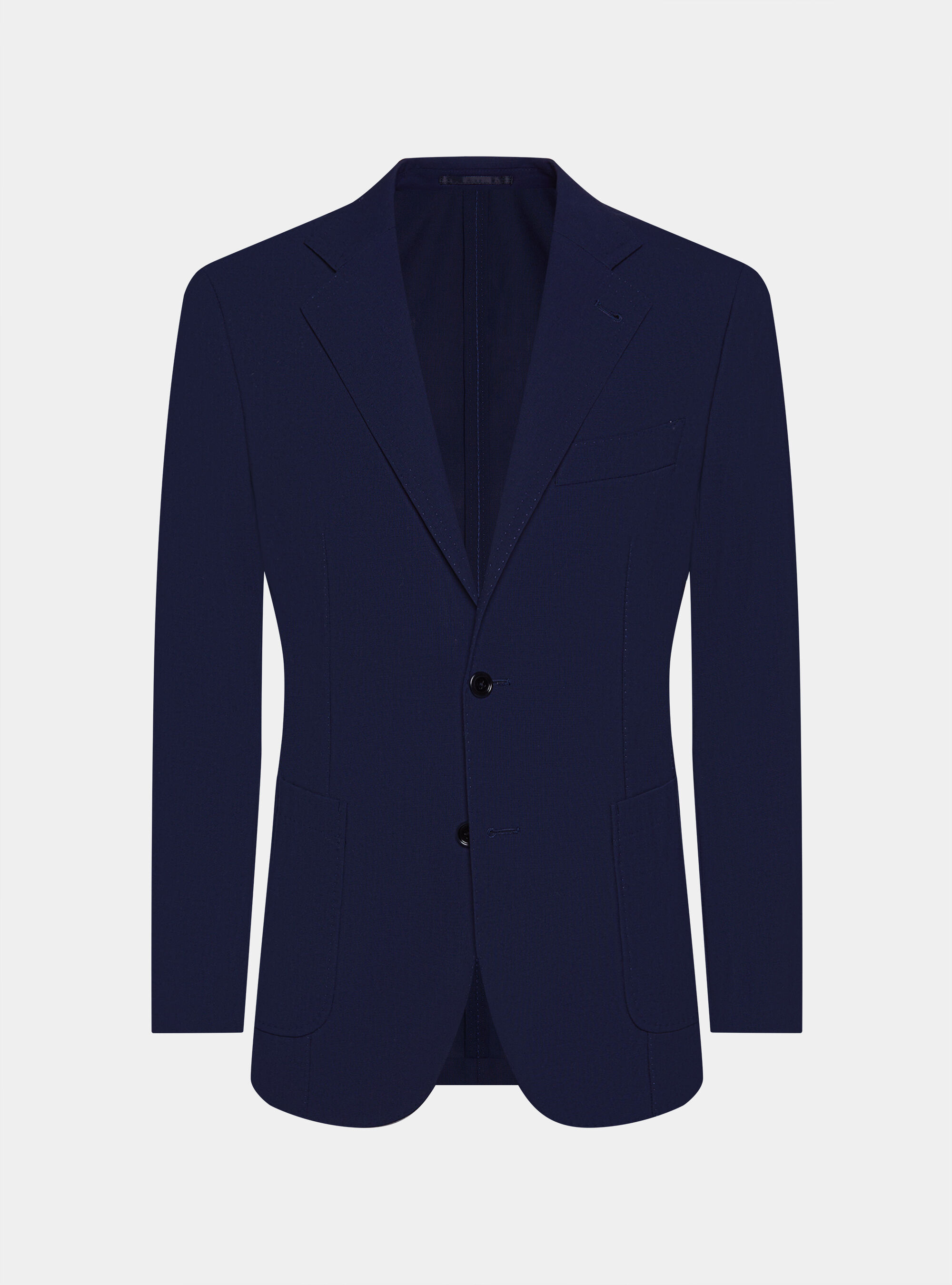 Cerruti pure wool travel suit blazer, NAVY BLUE