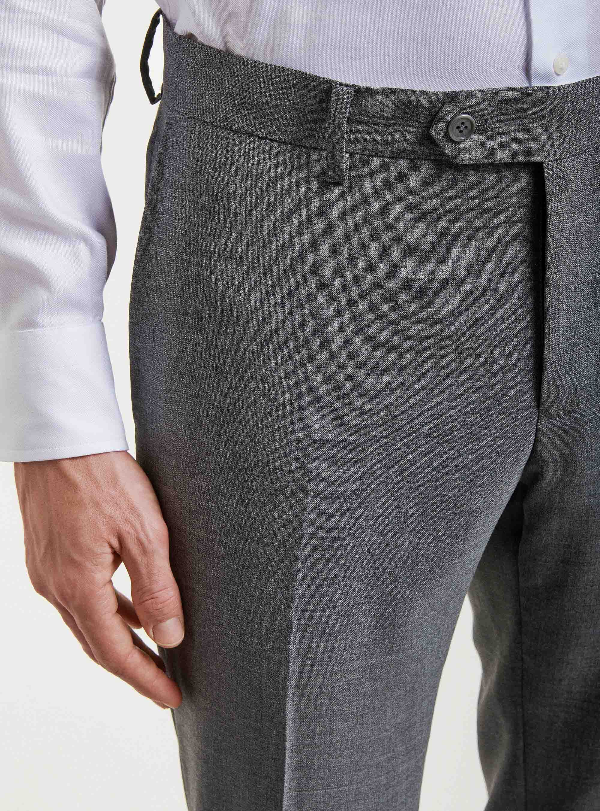 Pure wool suit trousers Vitale Barberis Canonico, GREY