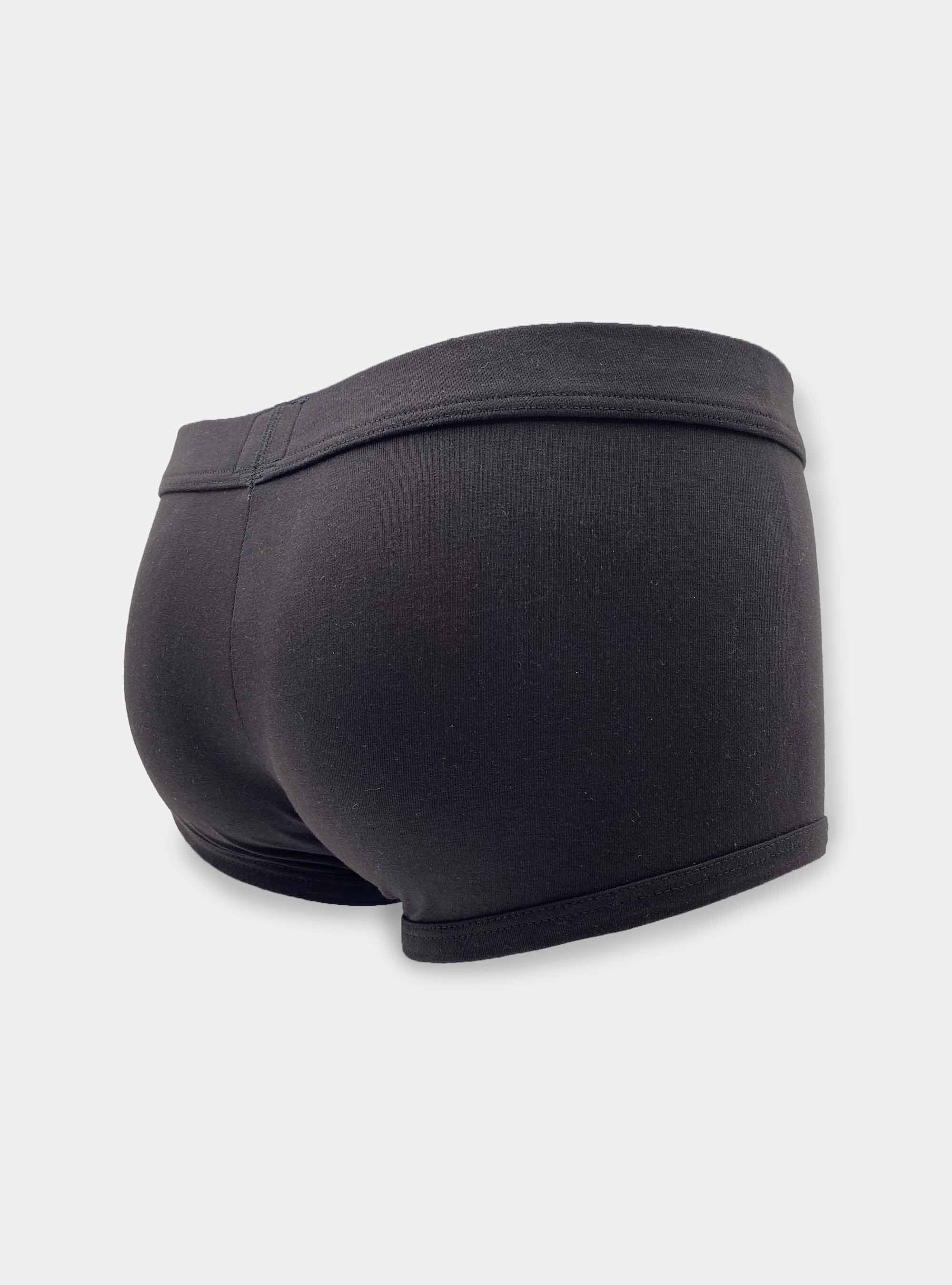 Boxer en cotone supima, NOIR