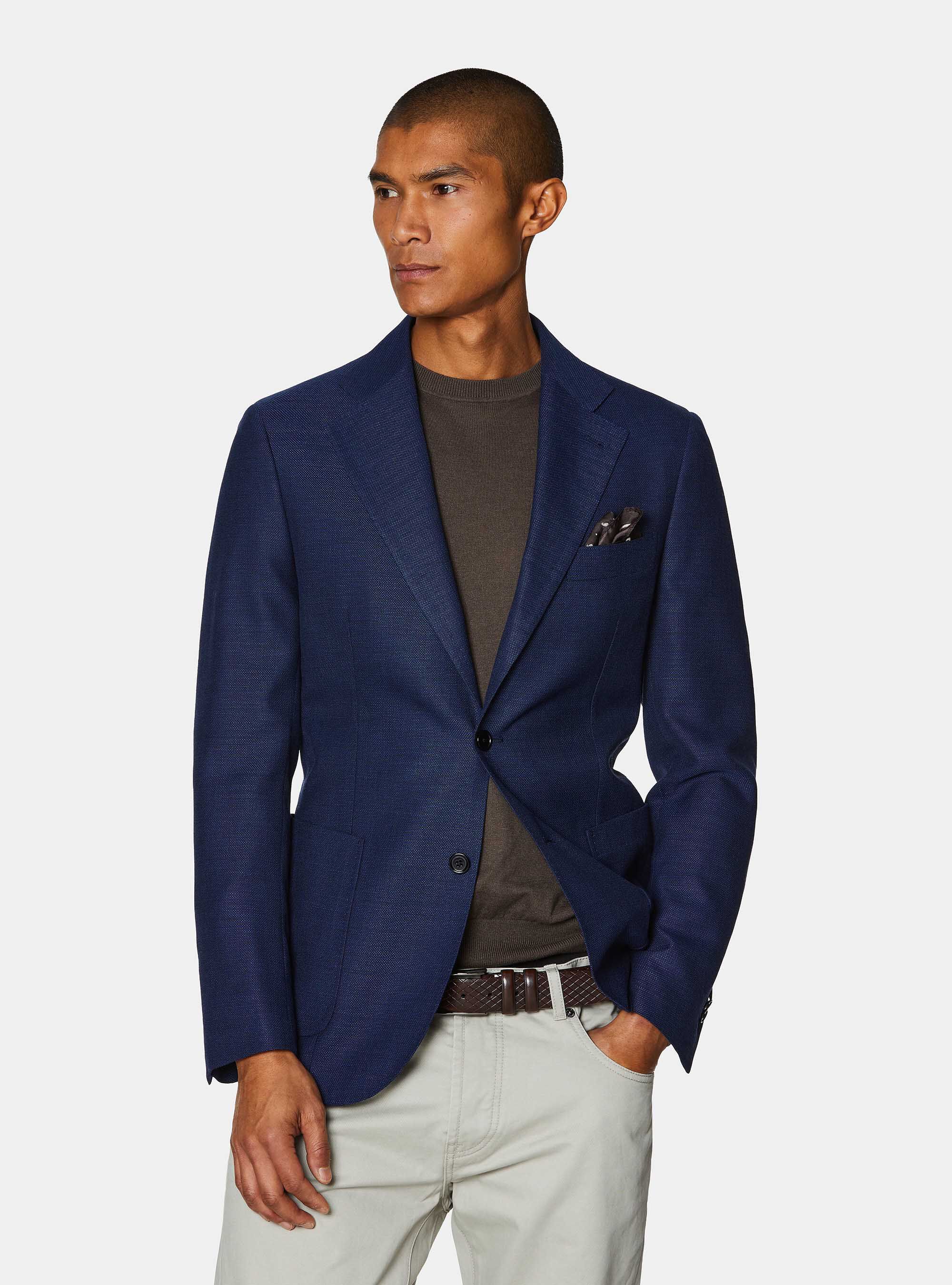 Jacke aus reiner Wolle