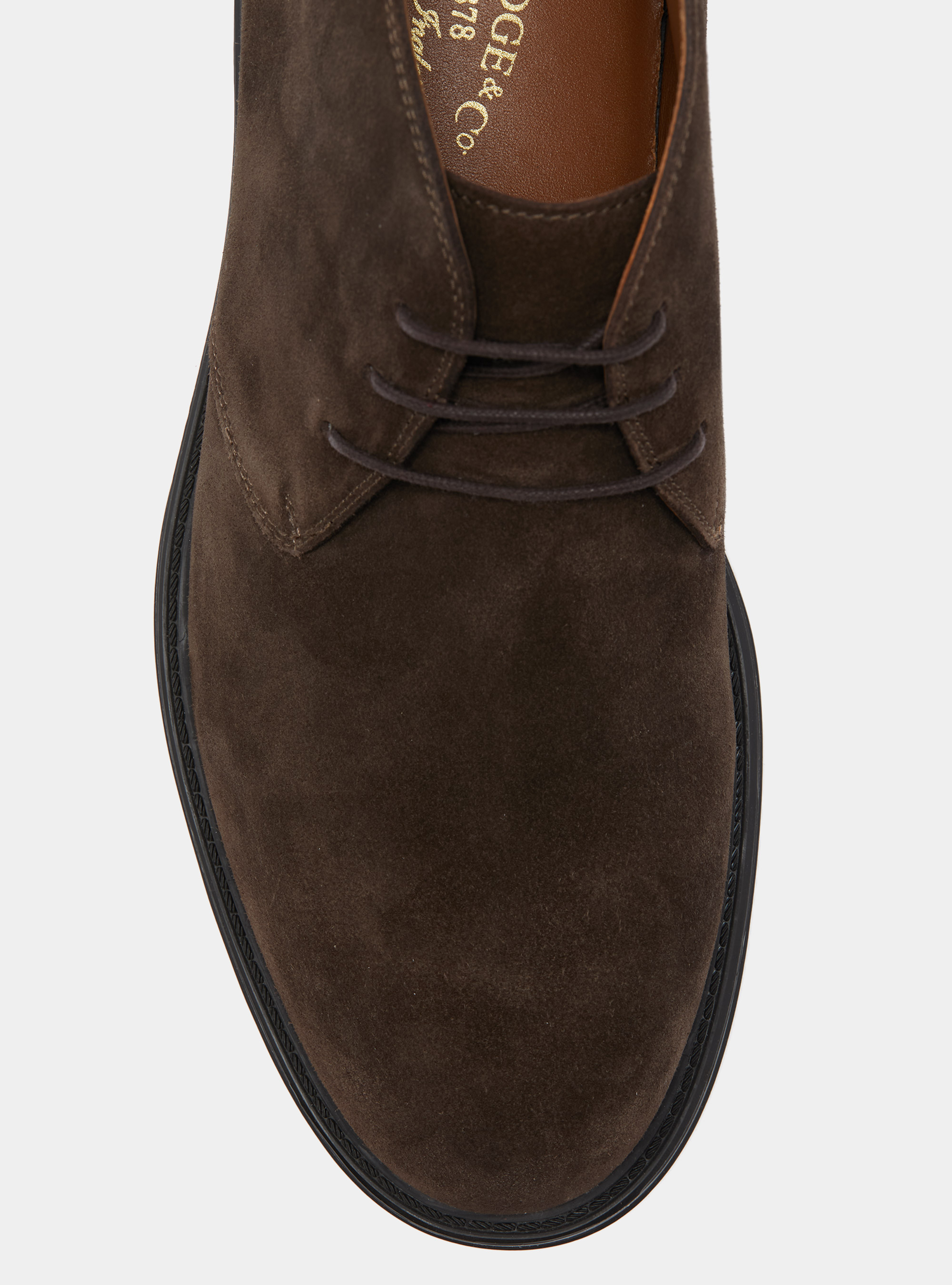 Wildleder-Stiefeletten, MARRONE 0507C