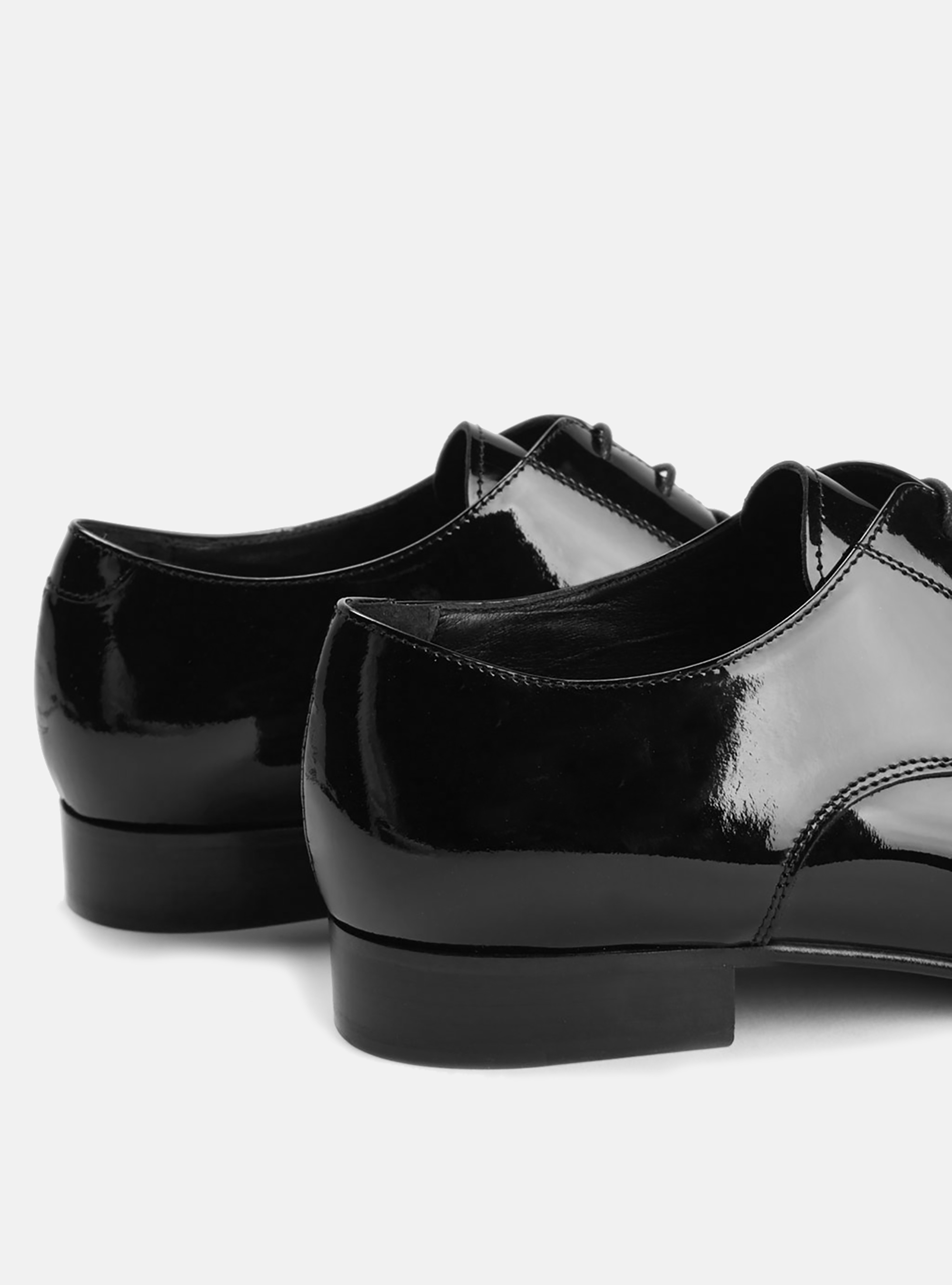 ZAPATO BRILLANTES DE ESMOQUIN, NEGRO
