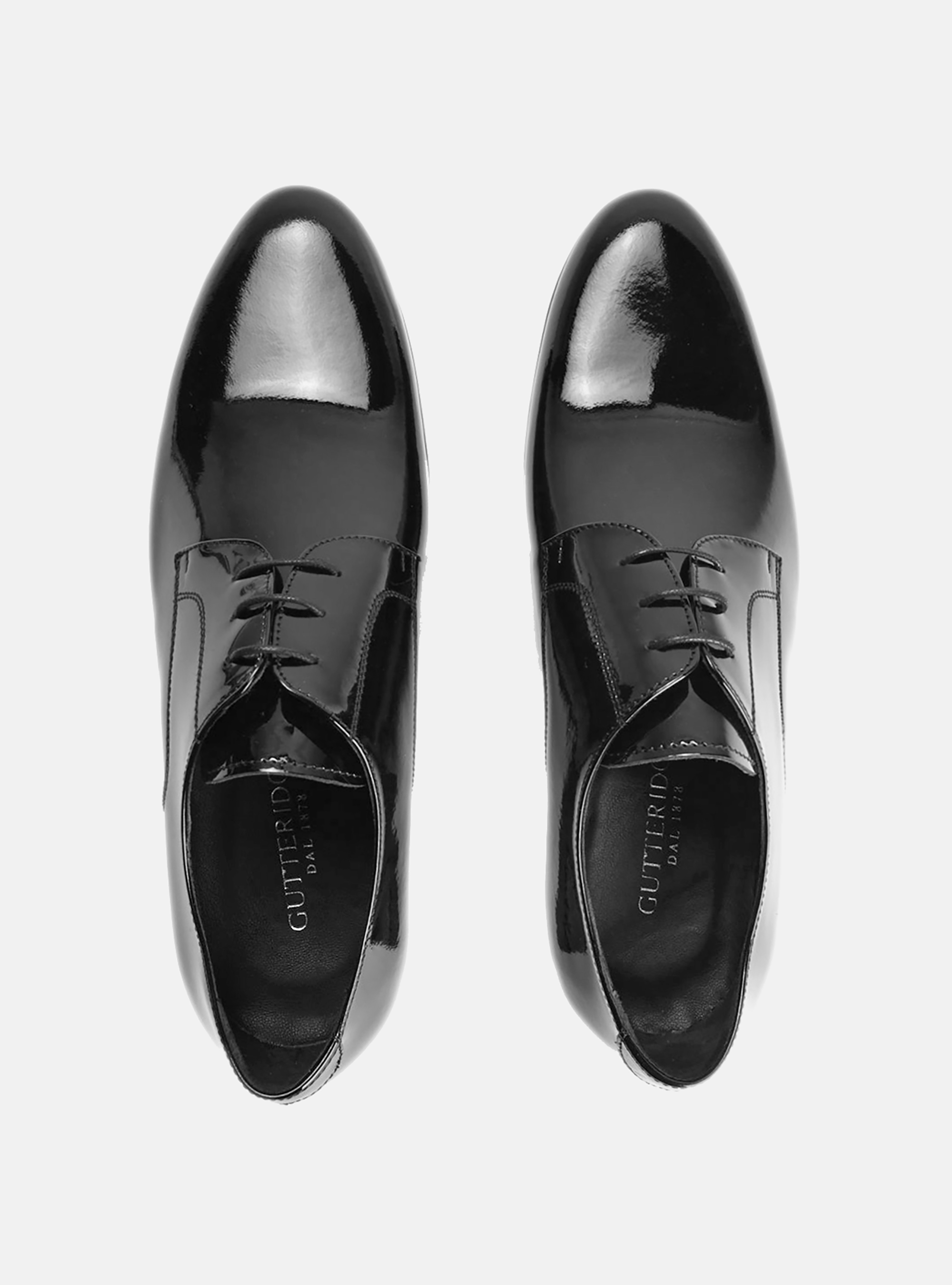 ZAPATO BRILLANTES DE ESMOQUIN, NEGRO