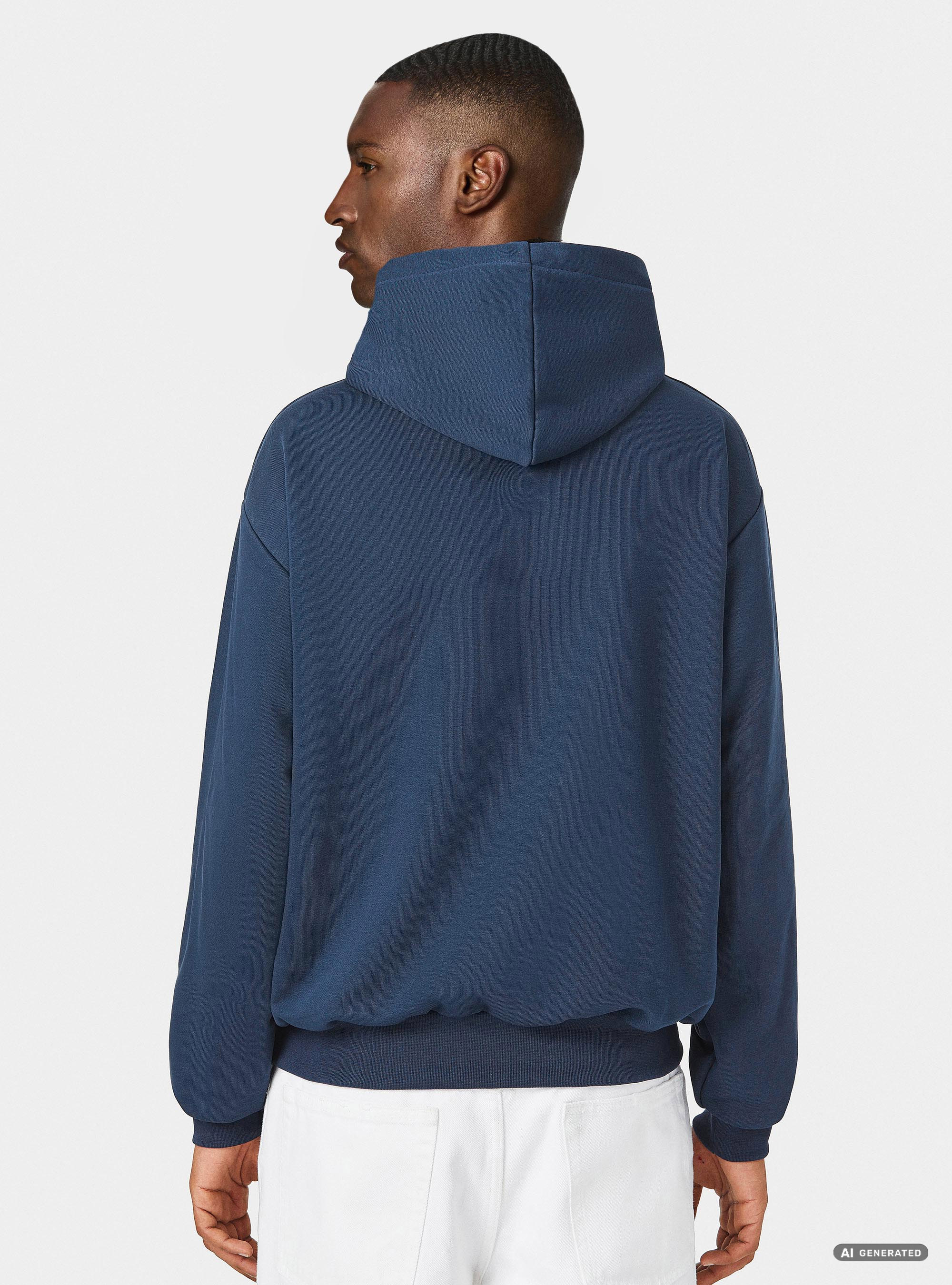Sudadera J'adore Sorrento en mezcla de algod&oacute;n, AZUL MARINO
