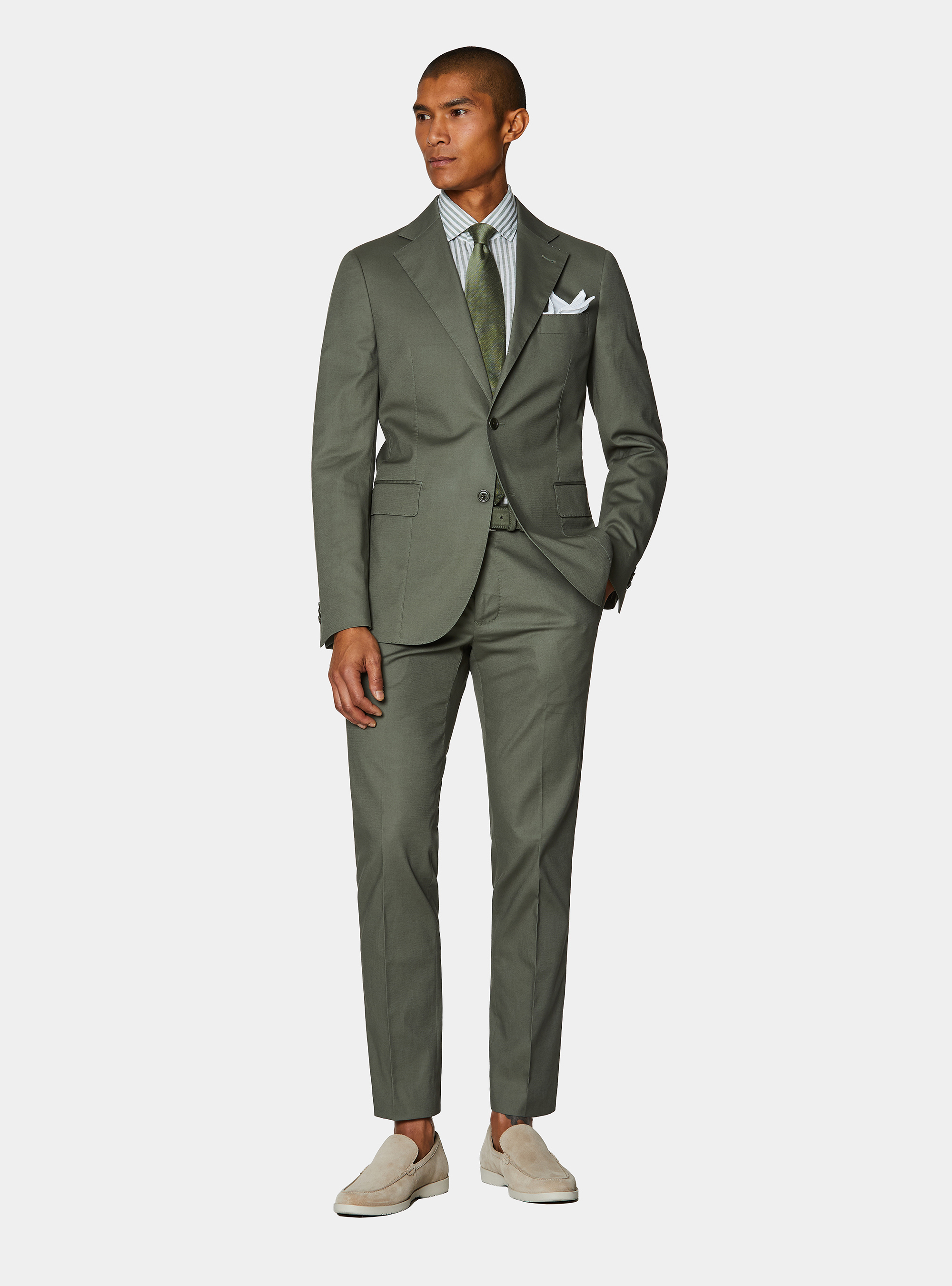Cotton suit blazer, SALVIA 0602C