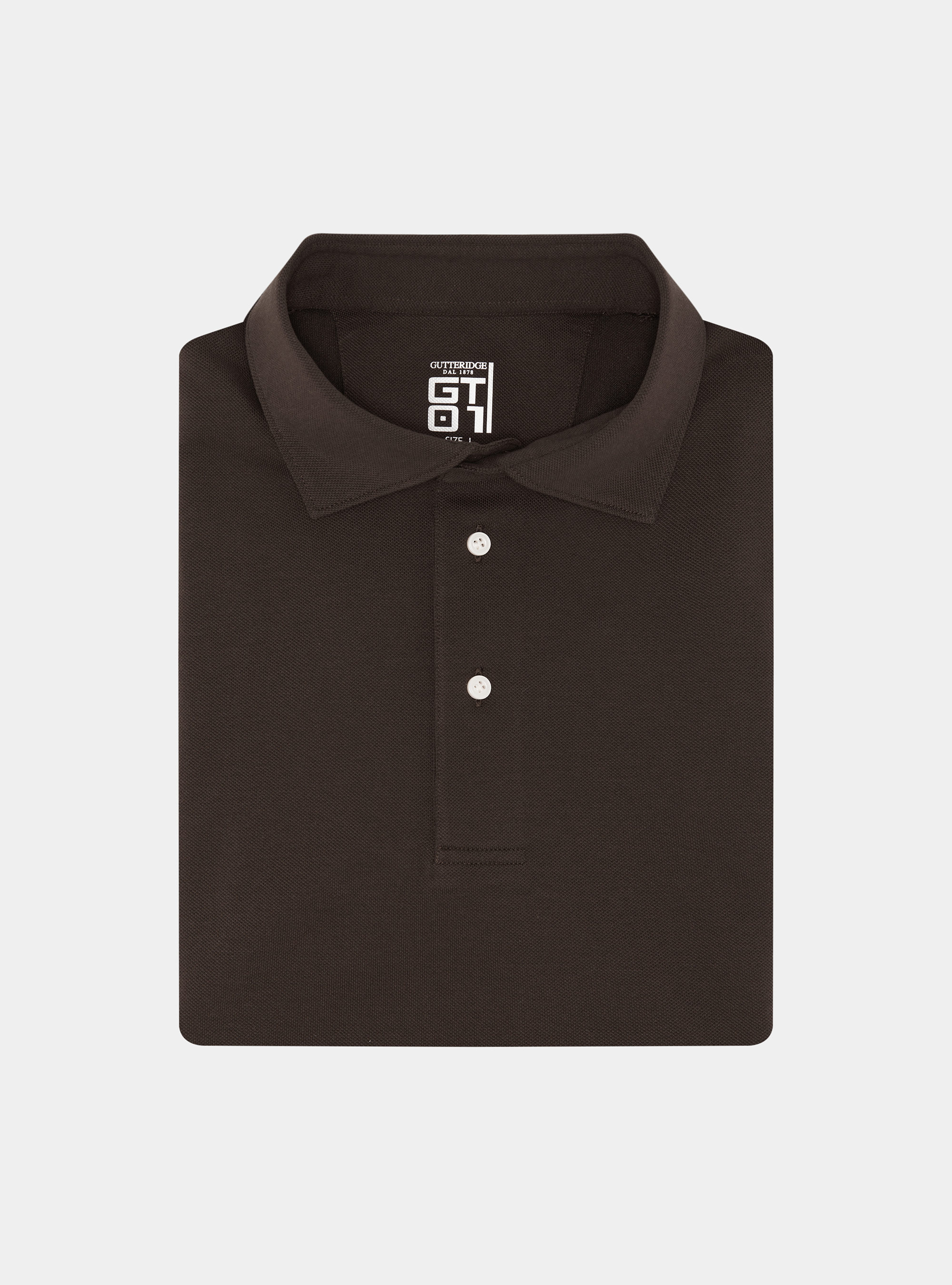 GT01 Stretch-Pique-Poloshirt, MARRONE 0507C