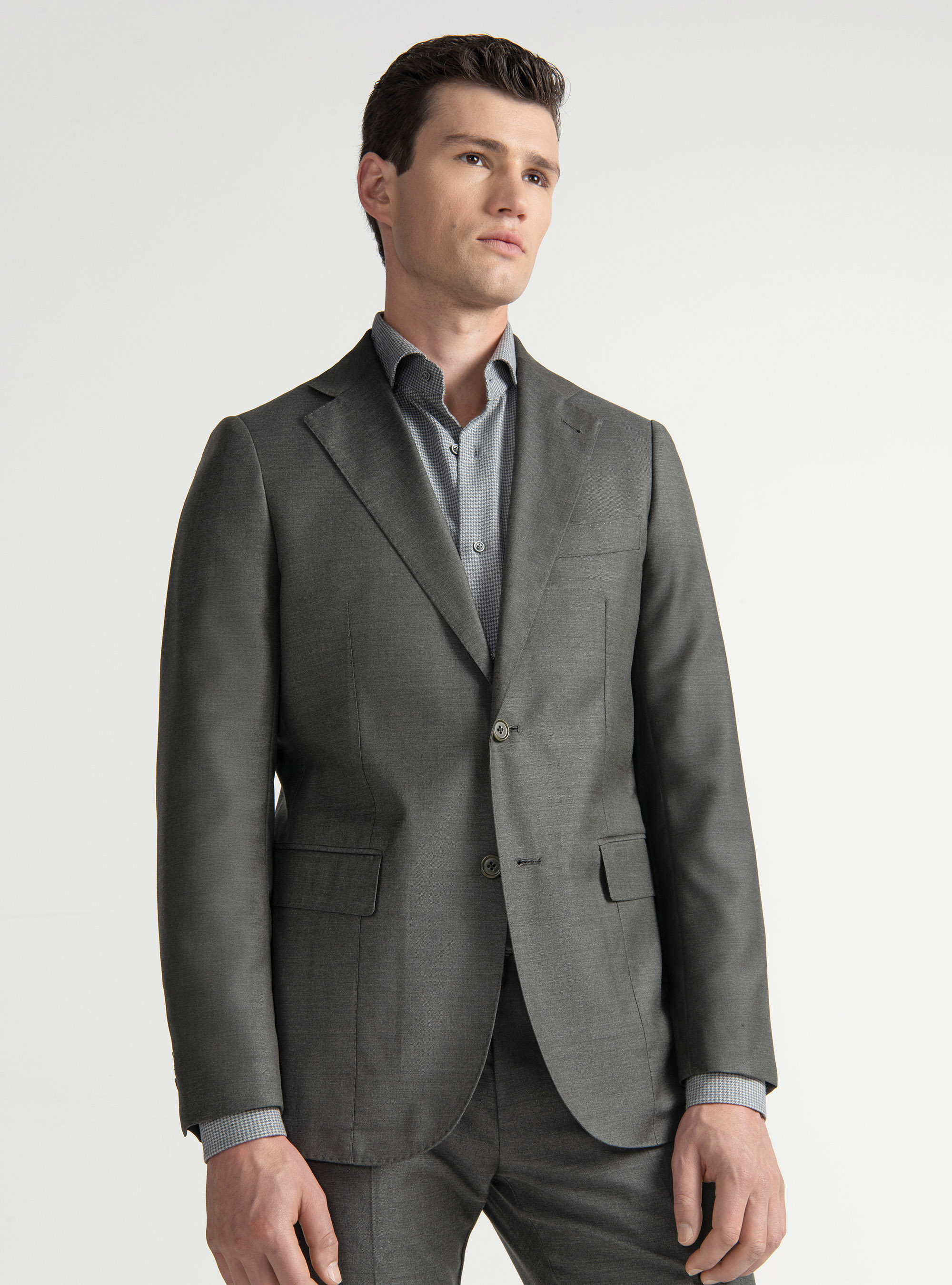 Pure wool suit blazer Vitale Barberis Canonico, GREEN