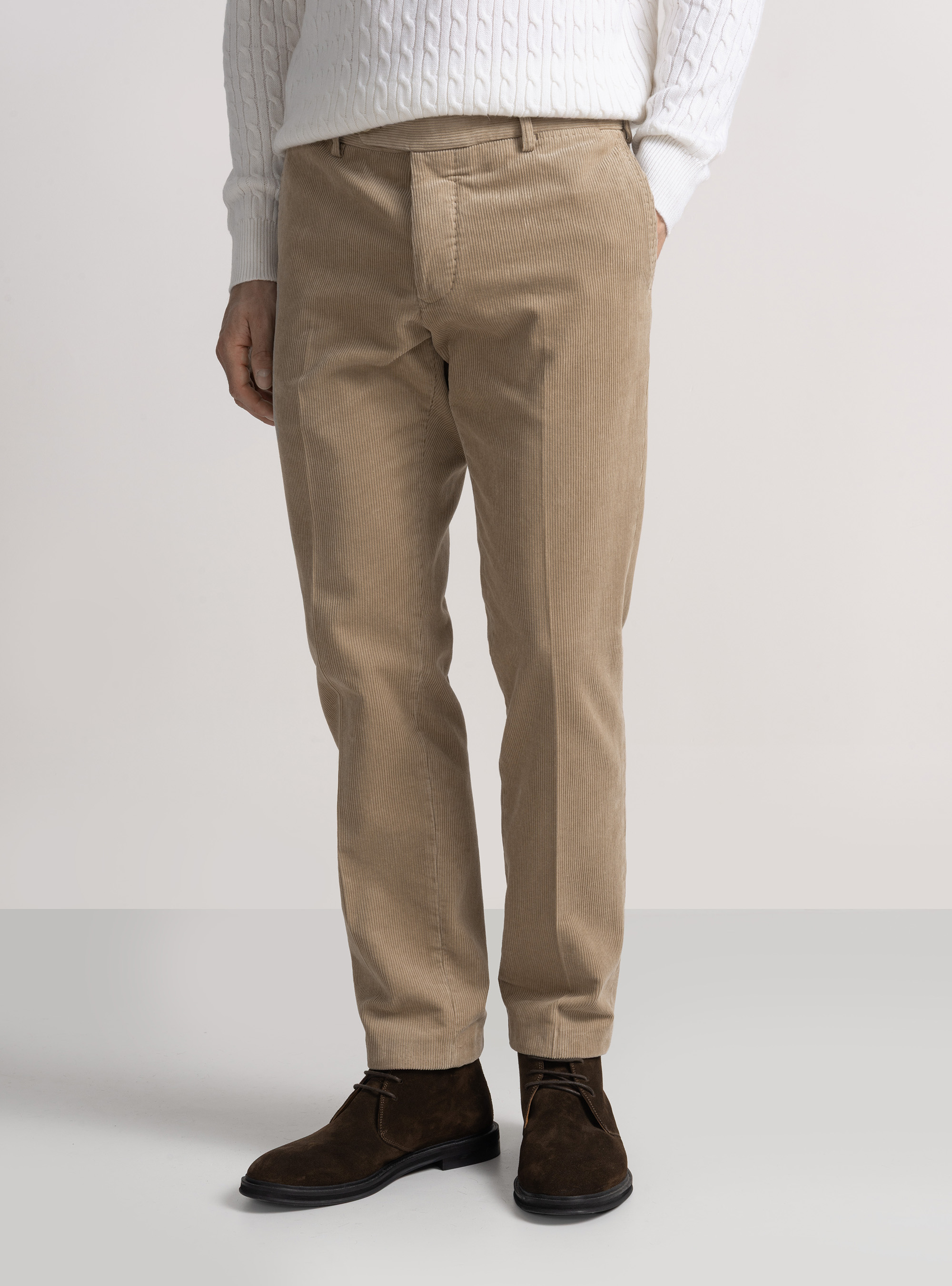 Corduroy trousers, SAND