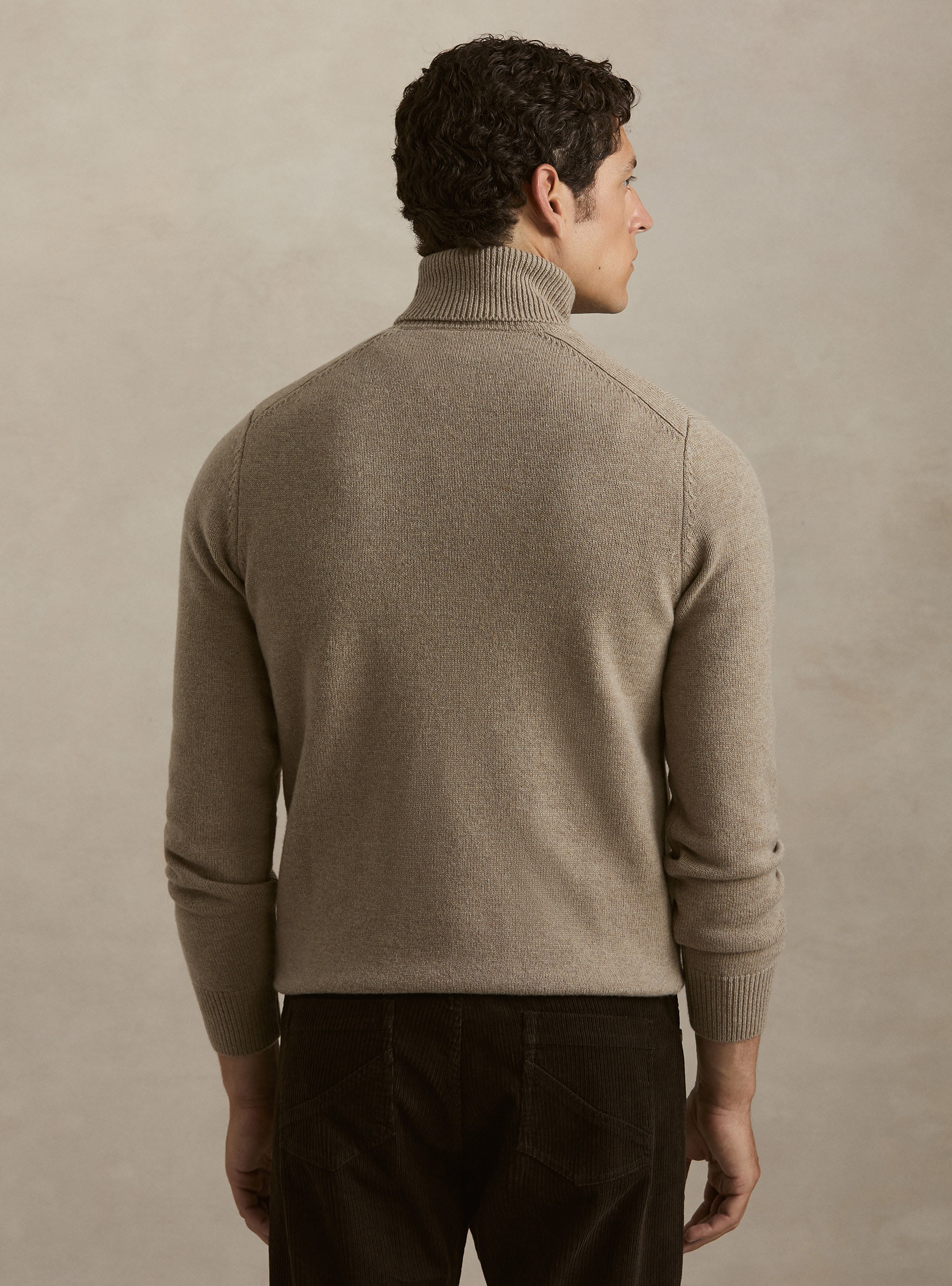 Merino wool turtleneck sweater, FANGO 0555C