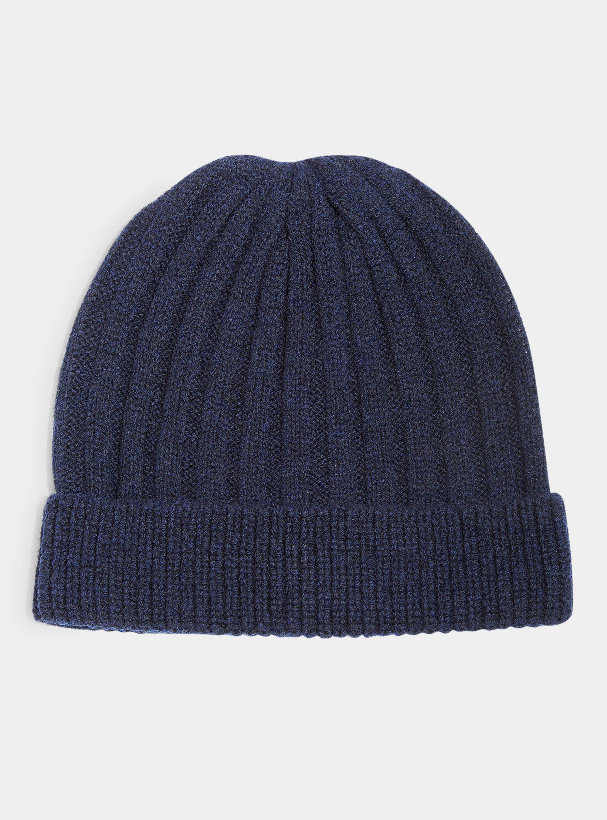 M&uuml;tze aus Wolle und Kaschmir, NAVY 0218C