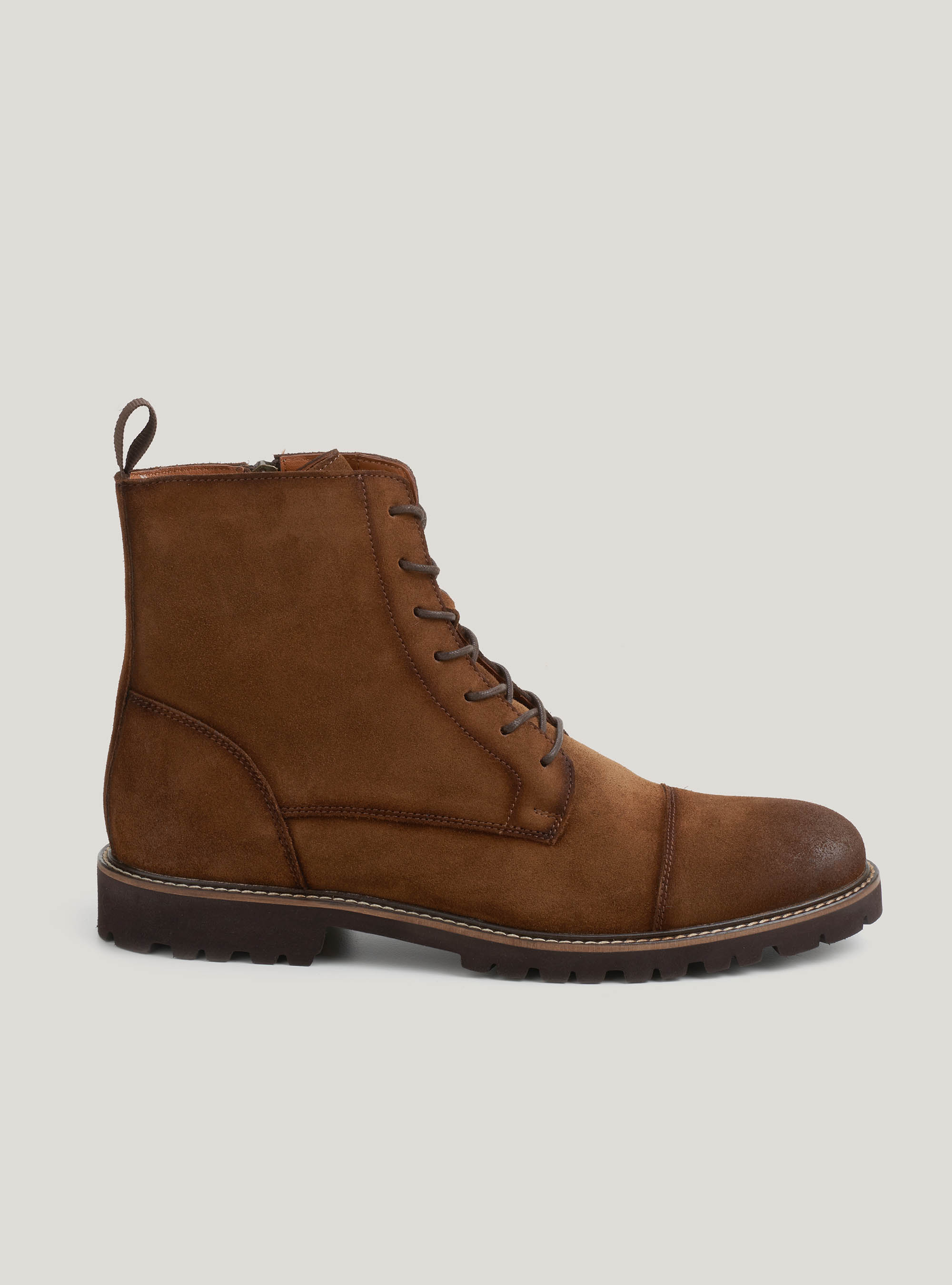 Suede ankle boots, MULTICOLOR