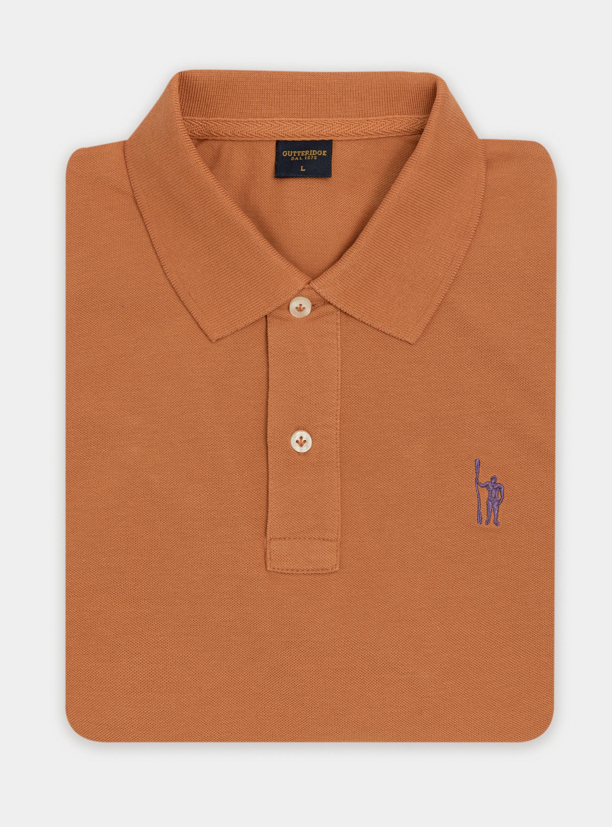 Piqu&eacute;-Poloshirt mit Stickerei, 0713C ZUCCA