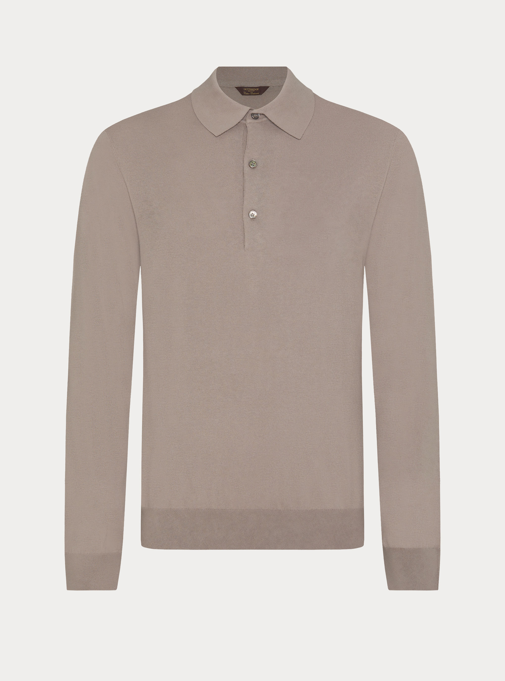 Polo in maglia di cotone e cashmere, FANGO 0568C