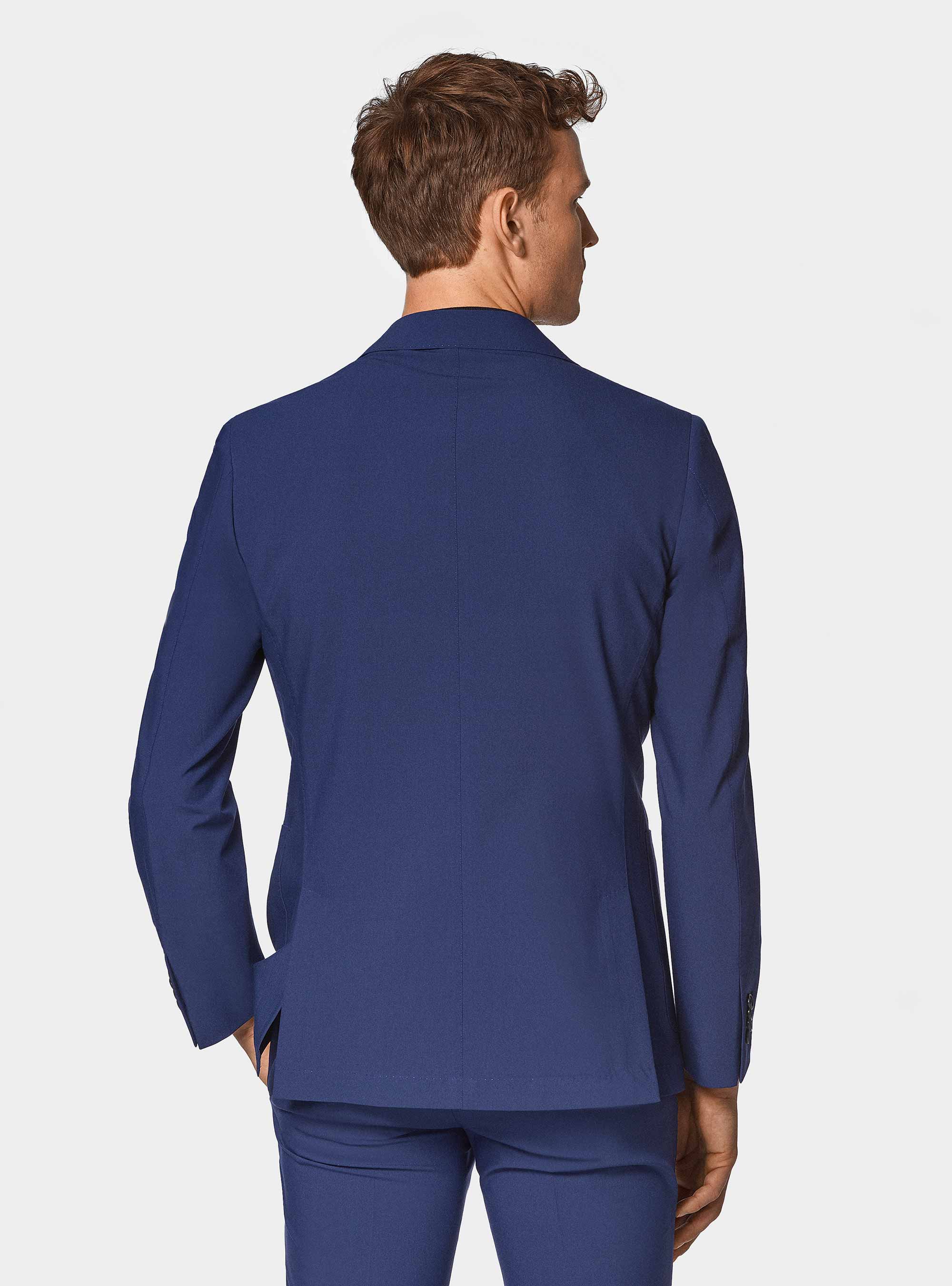 Giacca abito classico slim fit, BASALTO