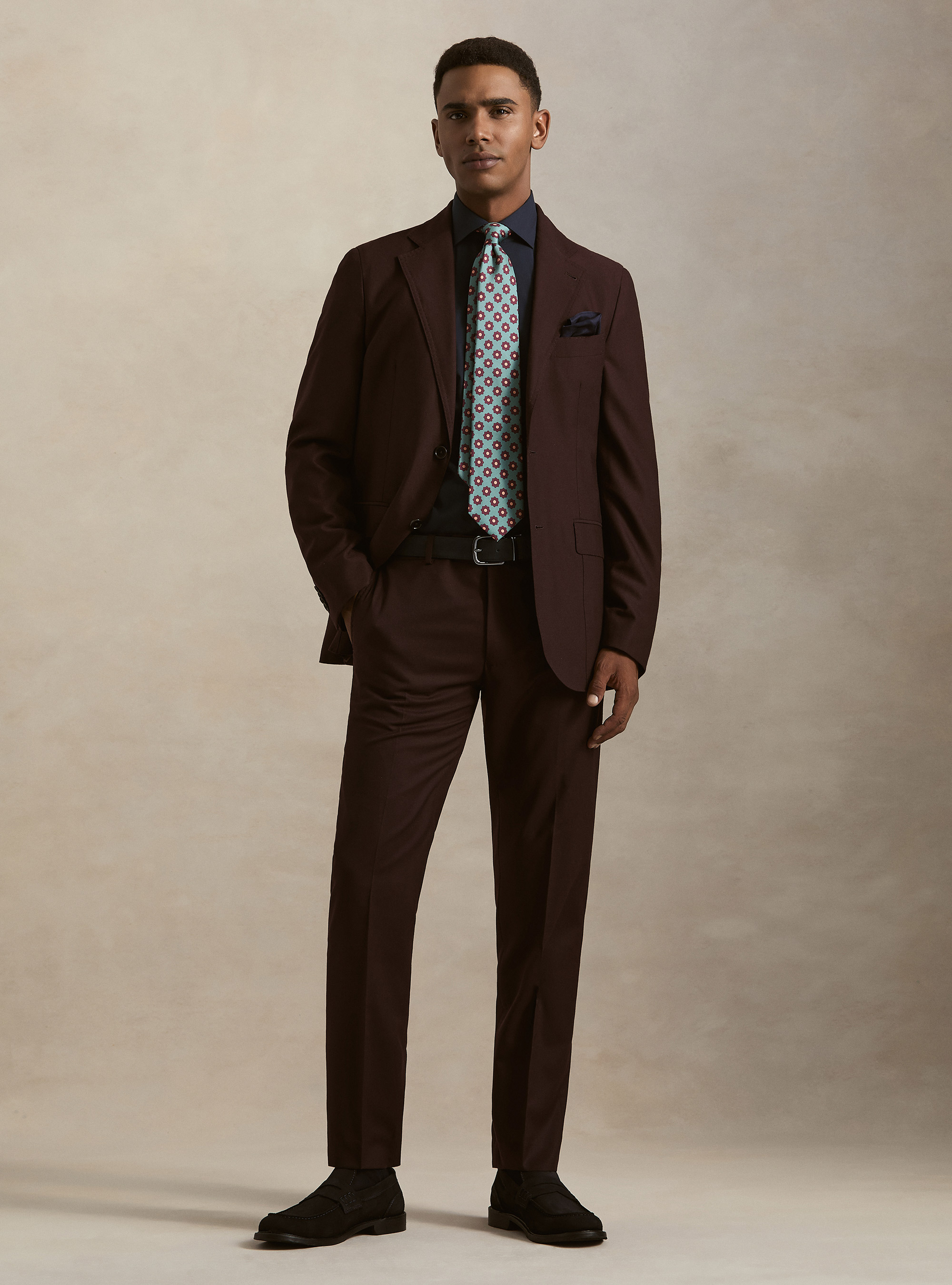 Flannel suit trousers, VINACCIA 0401C