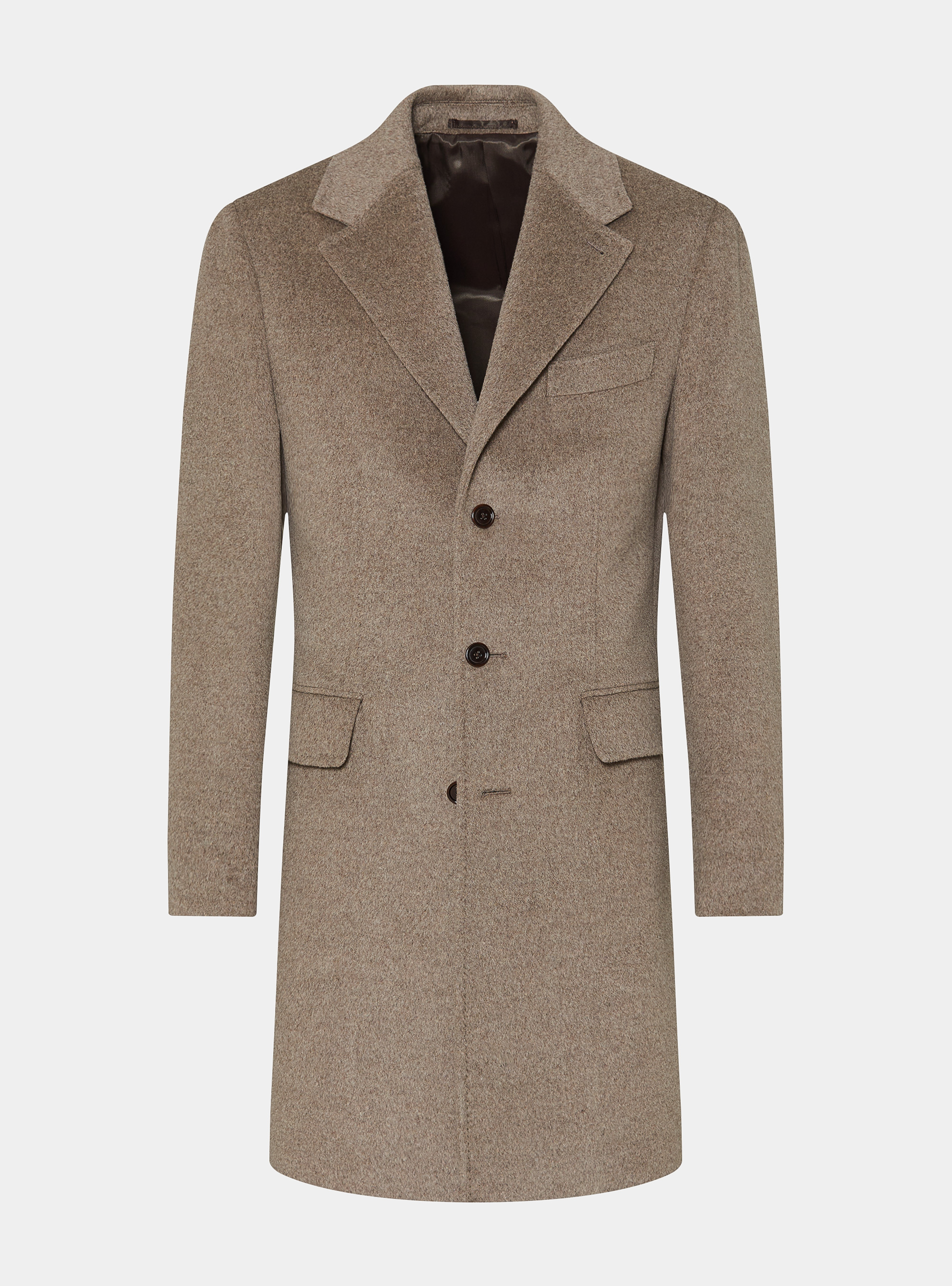 Wool and cashmere coat, MUD