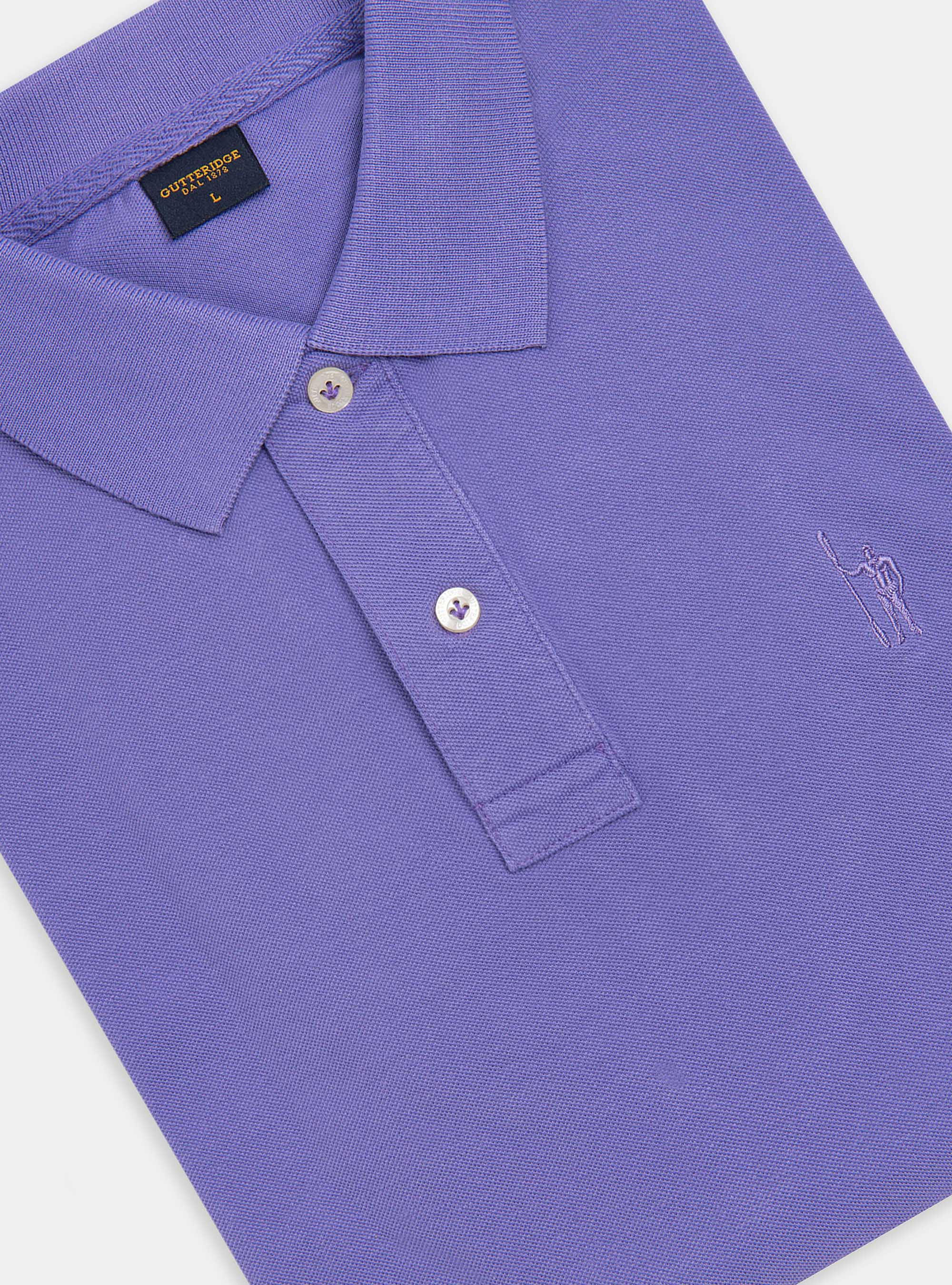 Polo cl&aacute;sico de piqu&eacute;, 0463C LILLA