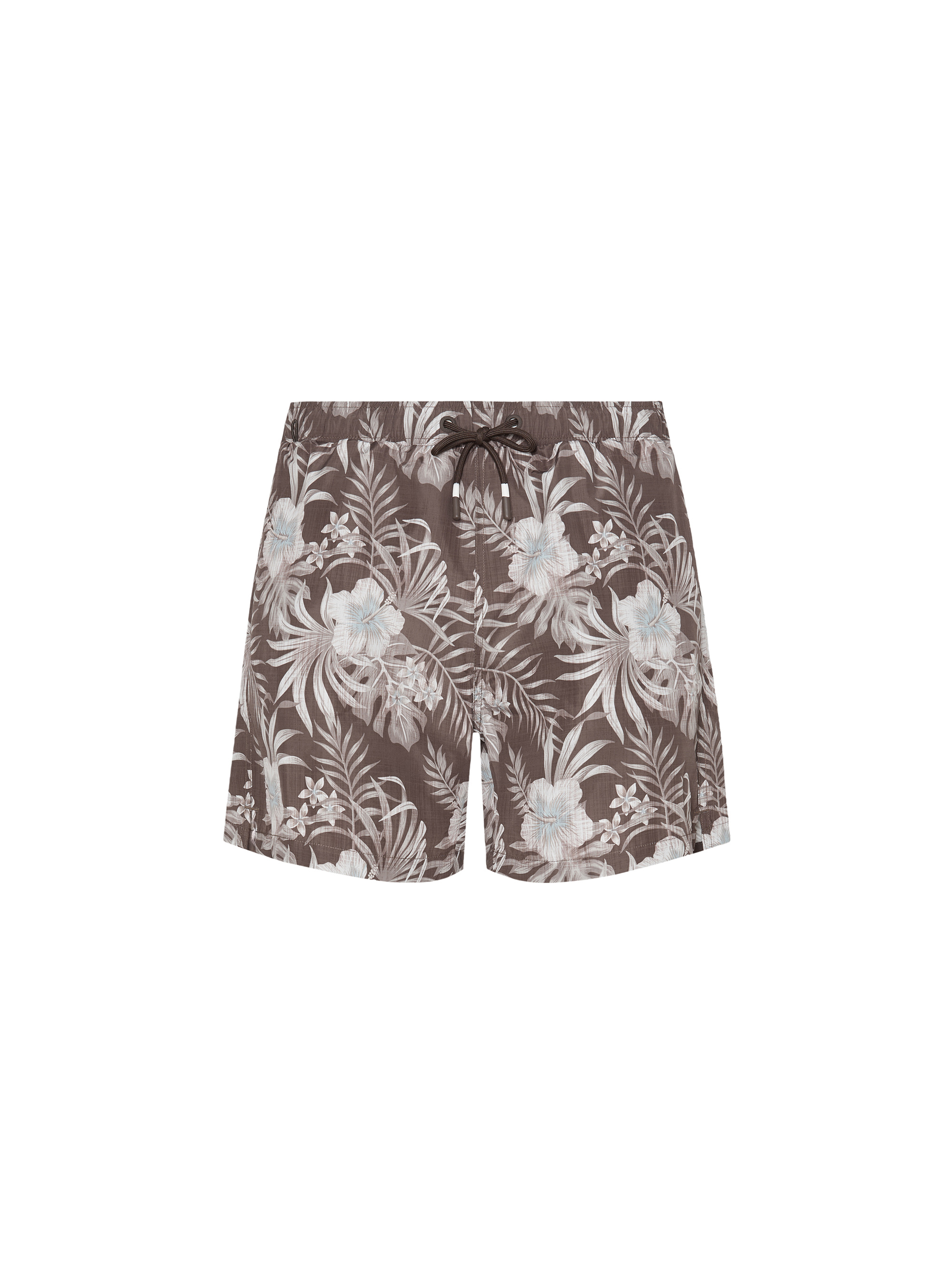 Badeanzug mit Blumenmuster, MARRONE 0507C