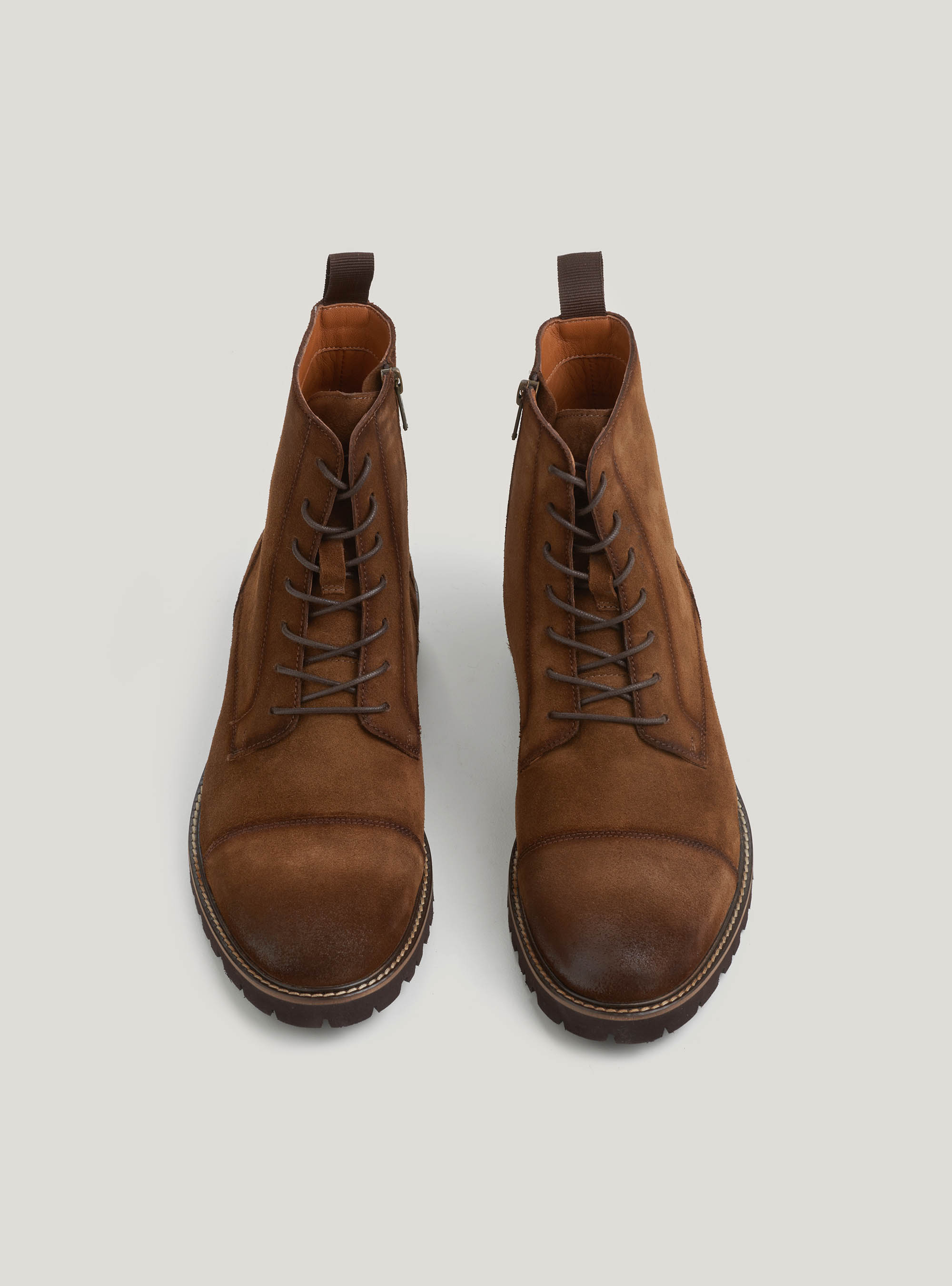 Suede ankle boots, MULTICOLOR