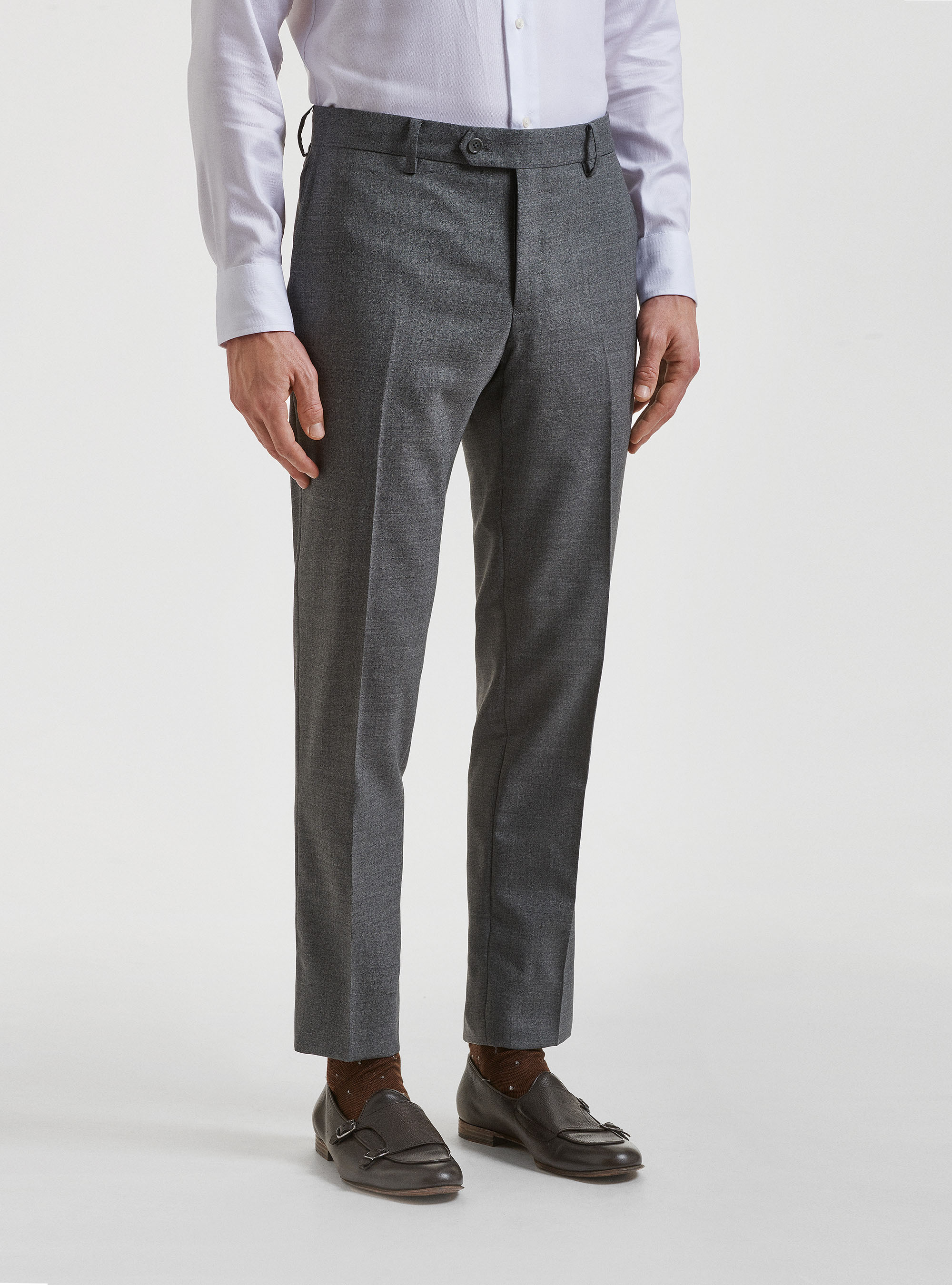 Pure wool suit trousers Vitale Barberis Canonico, GREY