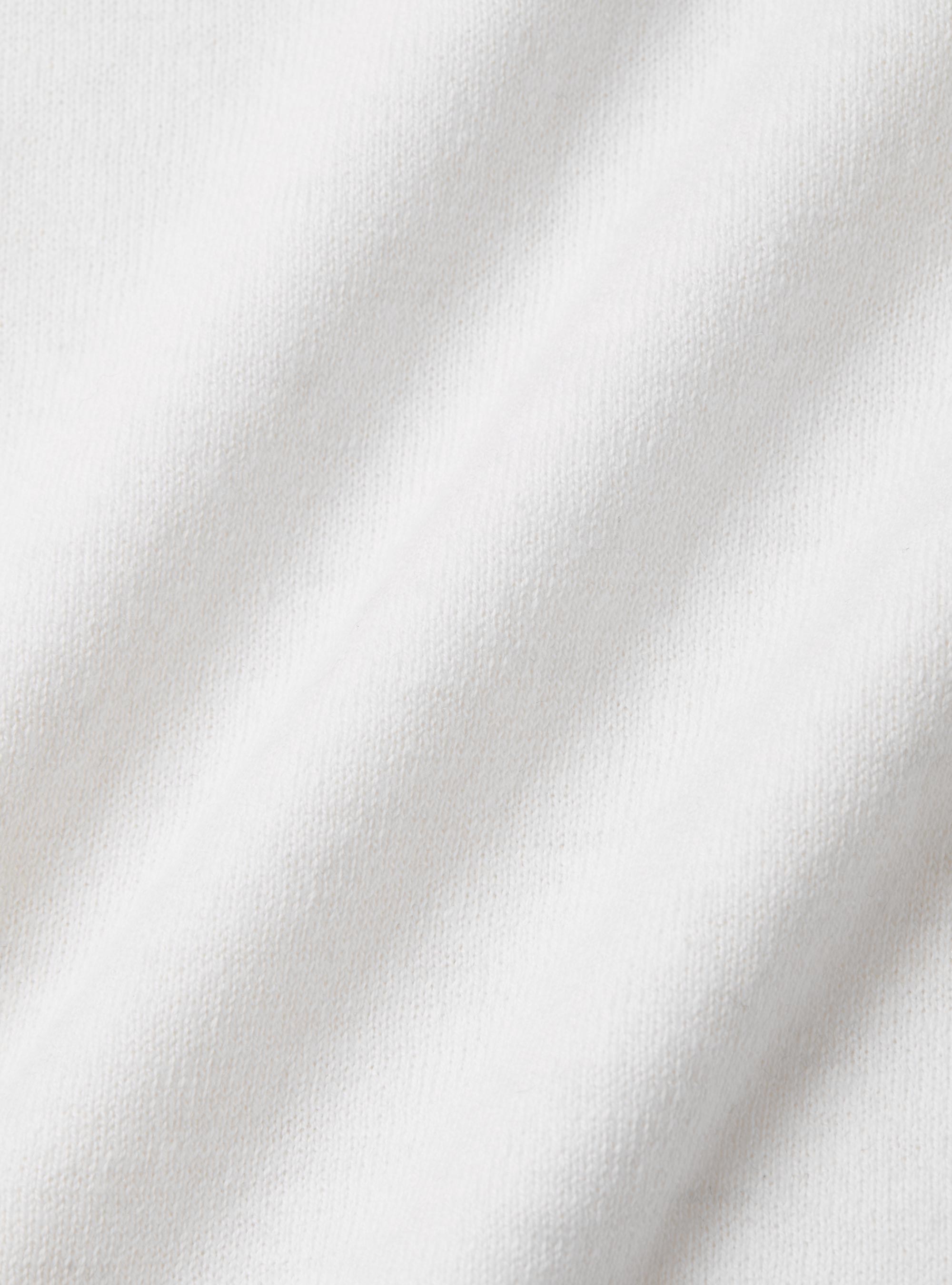 Dolcevita in cotone seta e cashmere, BIANCO