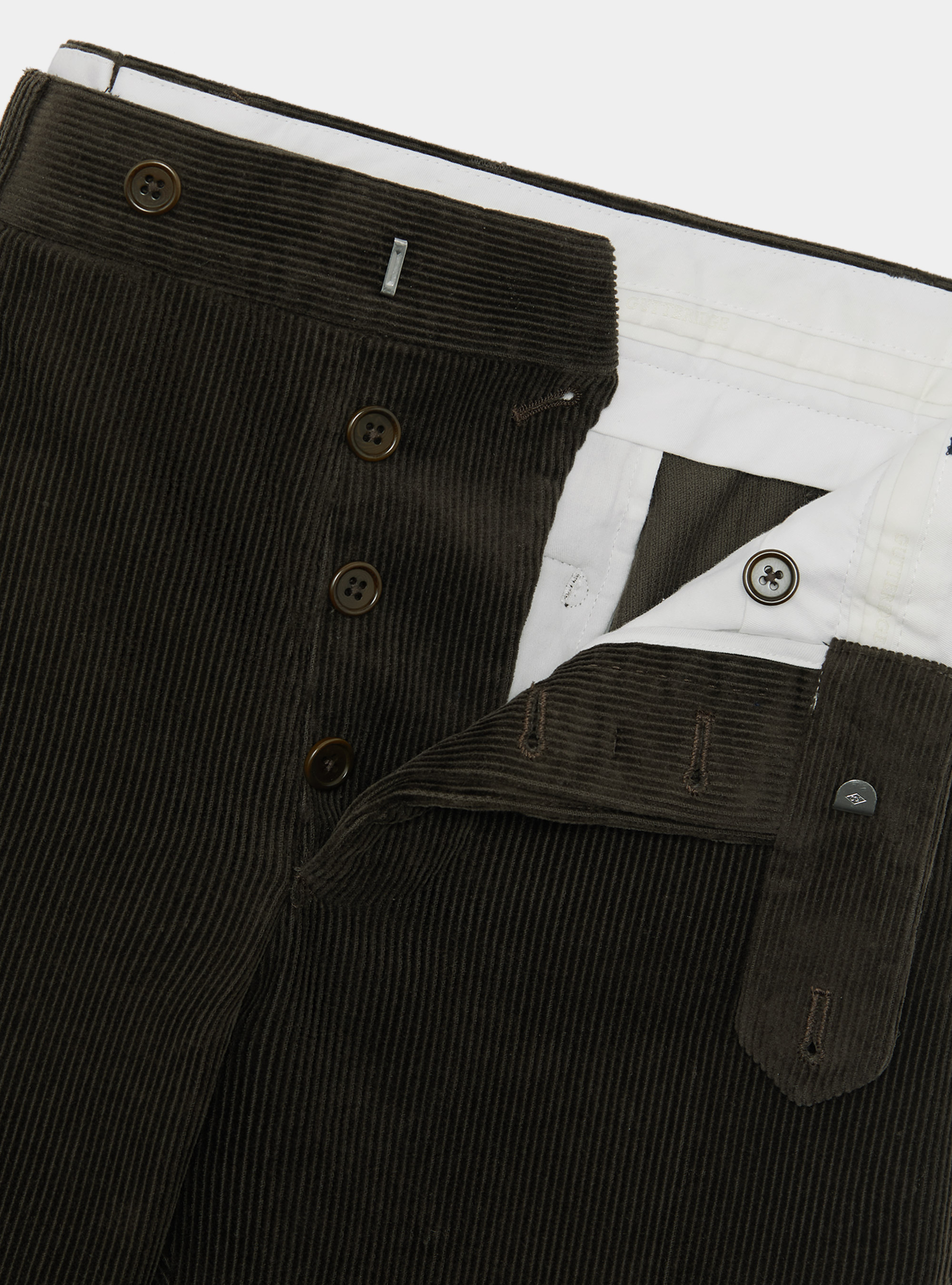 Pantalones de terciopelo, MARRON