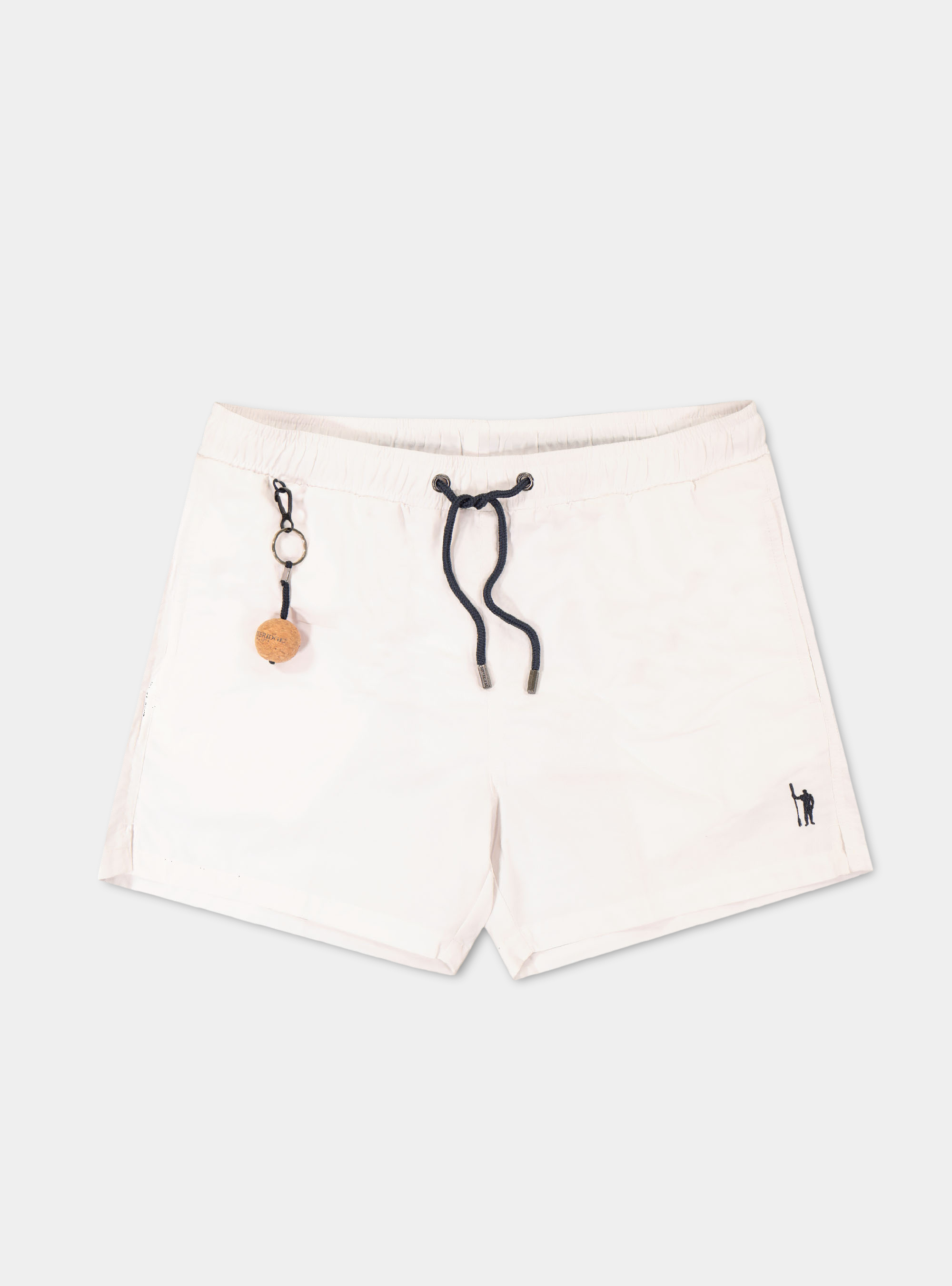 Basic solid colour swimsuit, WHITE