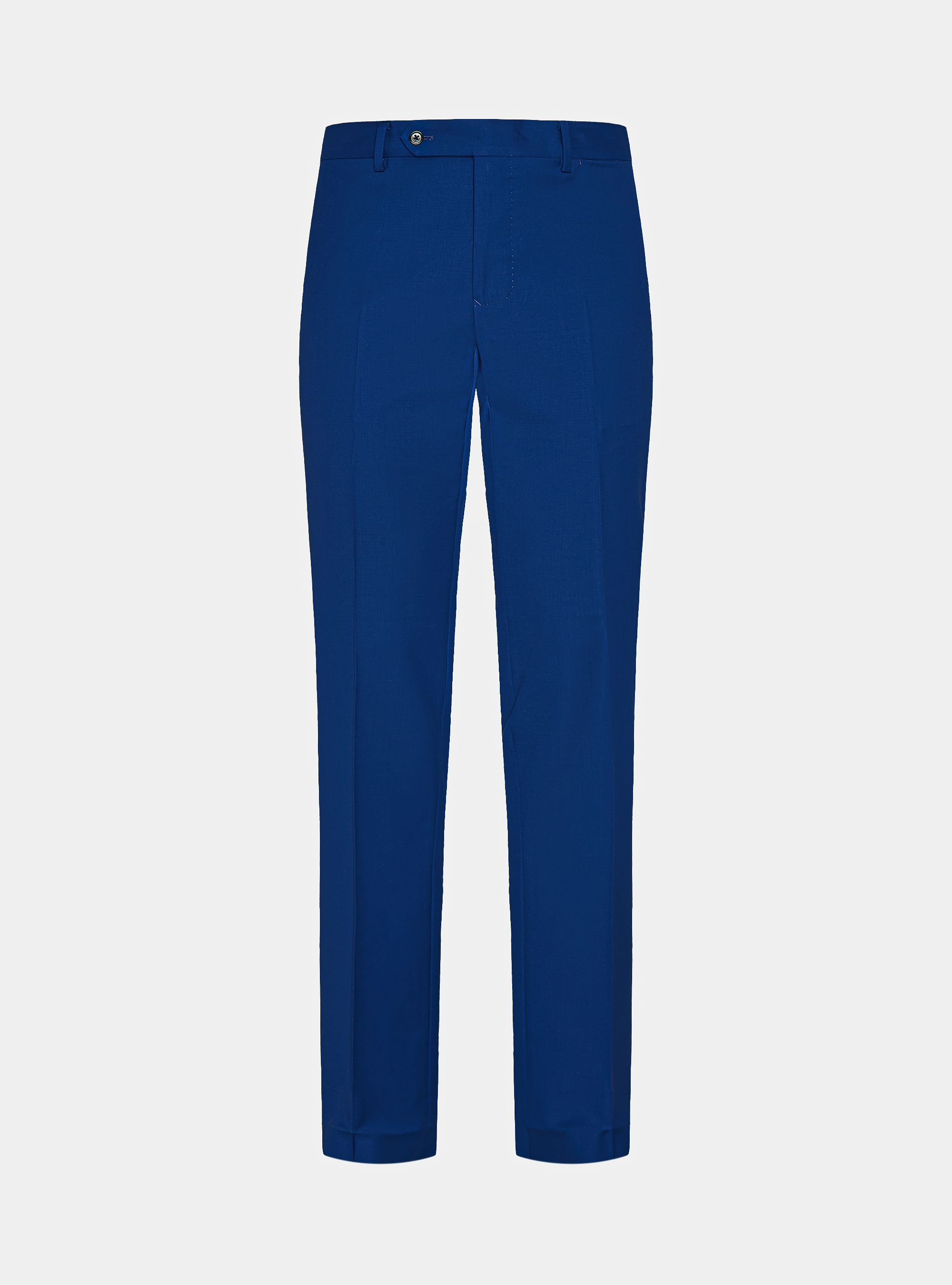 Pure wool suit trousers Vitale Barberis Canonico, BLUE ROYAL