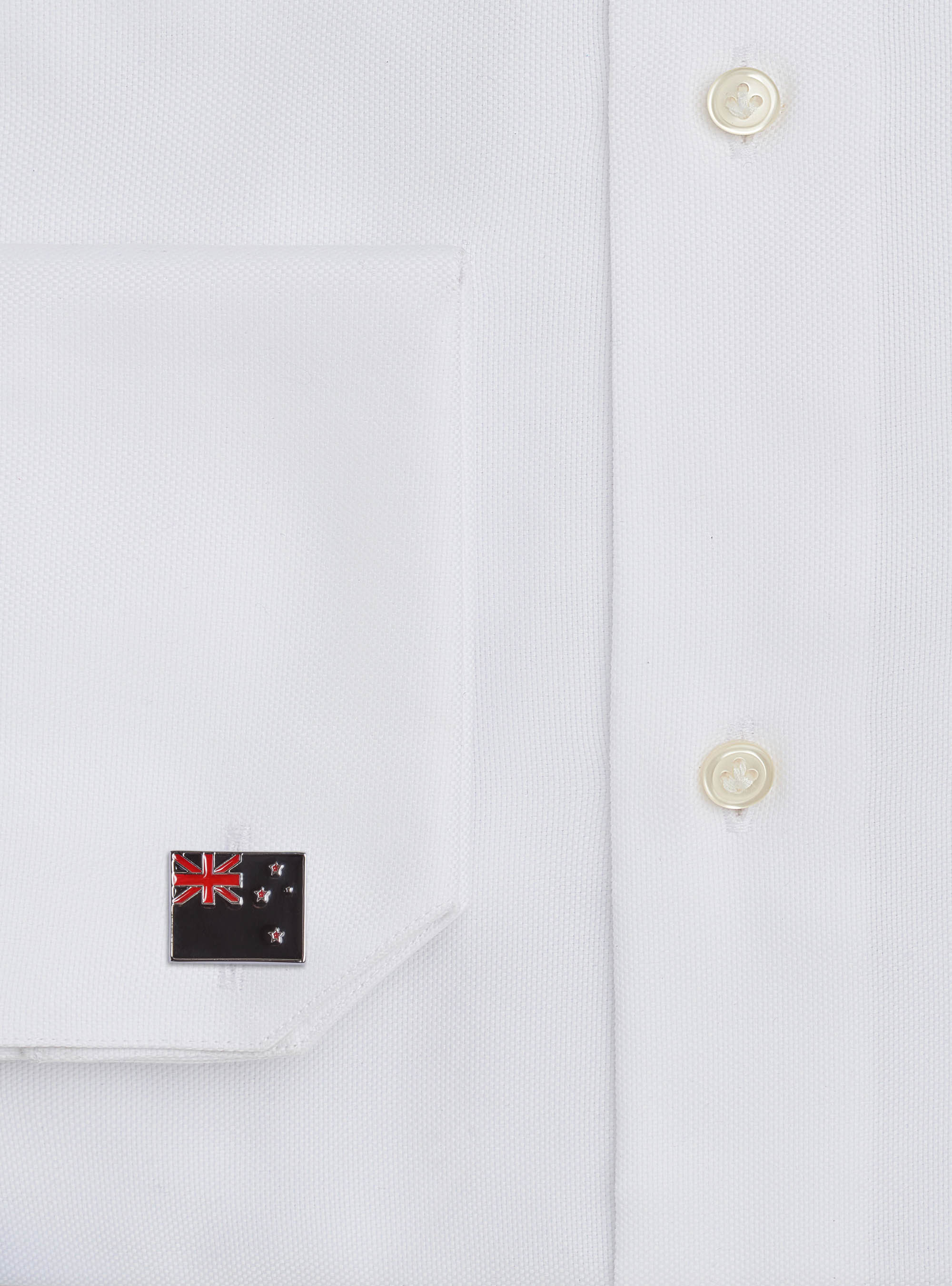 Australia flag cufflinks, ARGENTO 0305C