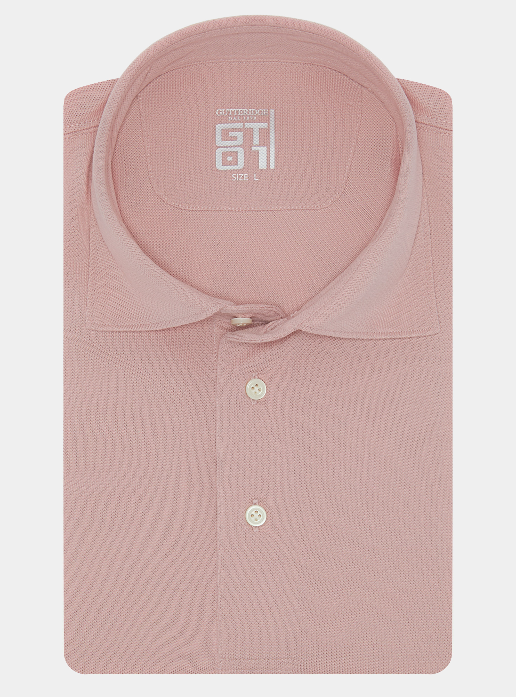 Polo en piqu&eacute; extensible GT01, 0441C ROSA SCURO