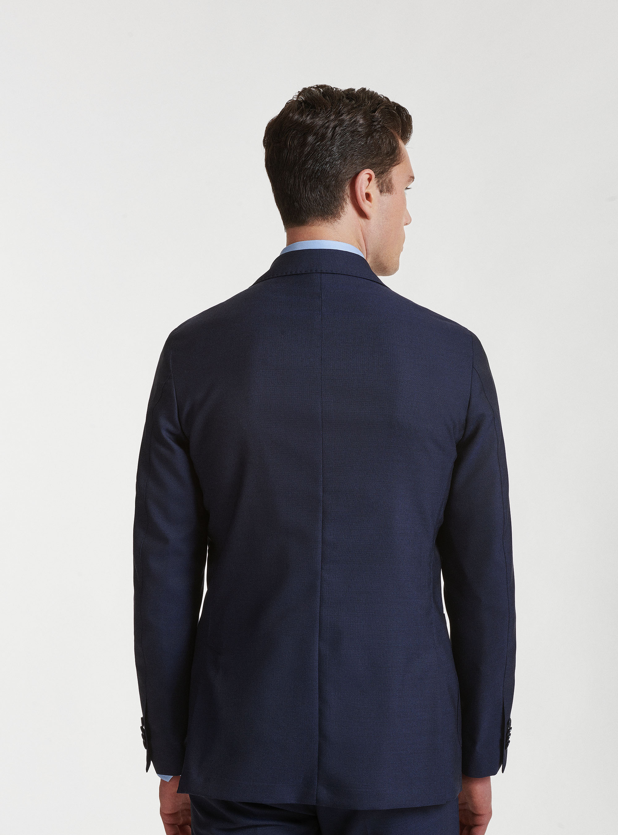 Pure wool suit blazer Vitale Barberis Canonico, NAVY BLUE