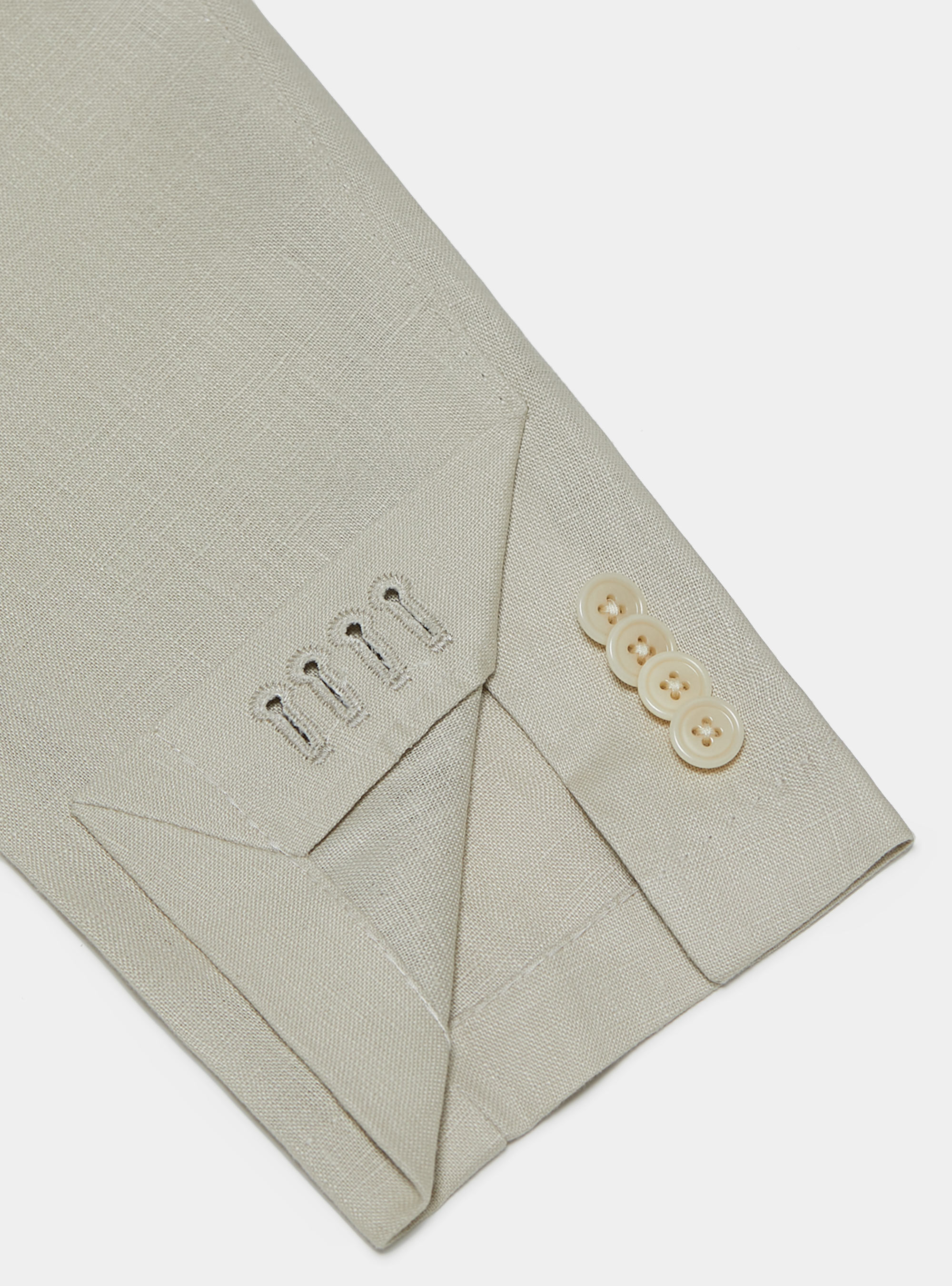 Pure linen blazer, ECRU