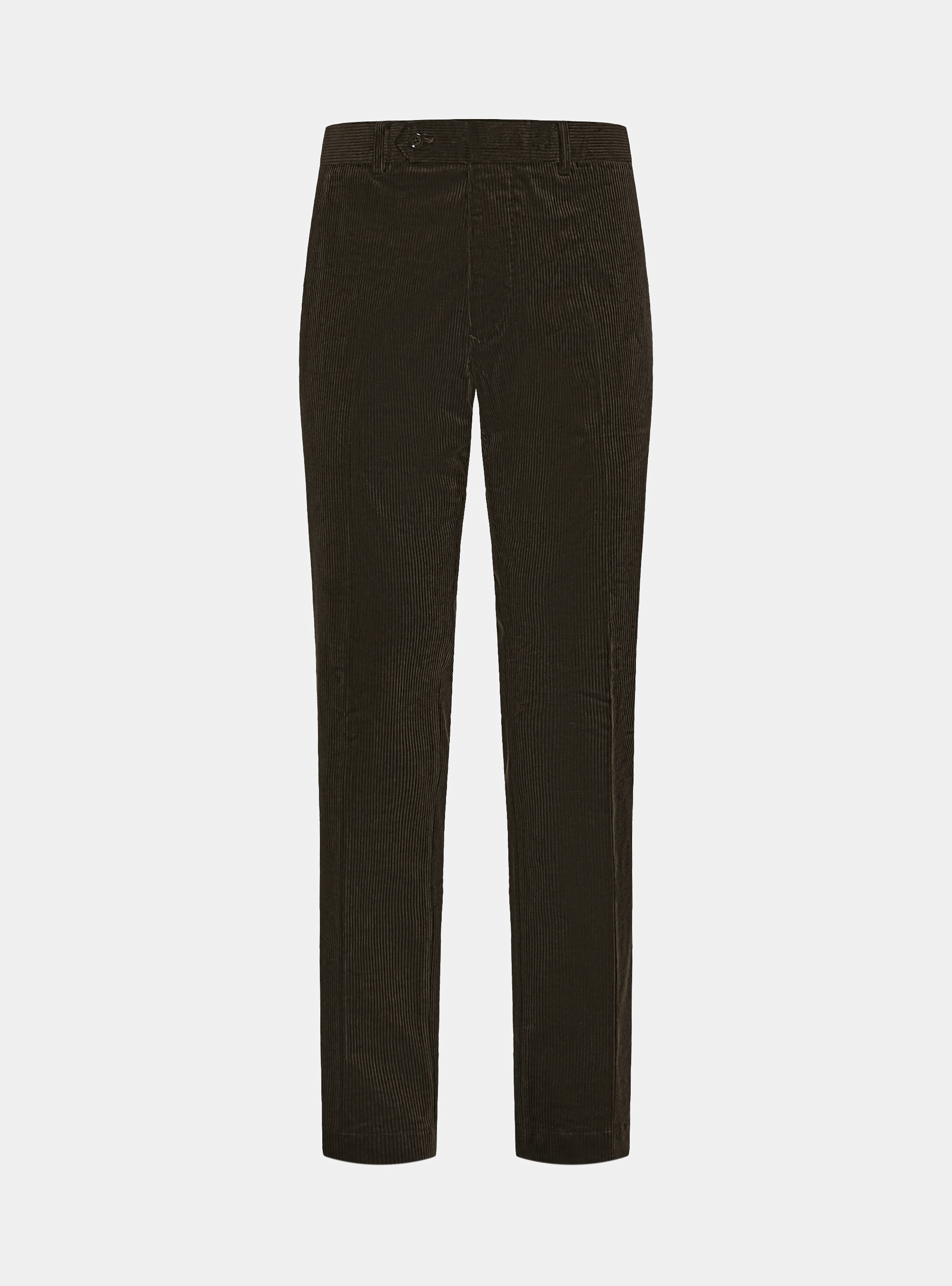 Pantal&oacute;n de terciopelo el&aacute;stico Duca Visconti di Modrone, MARRON