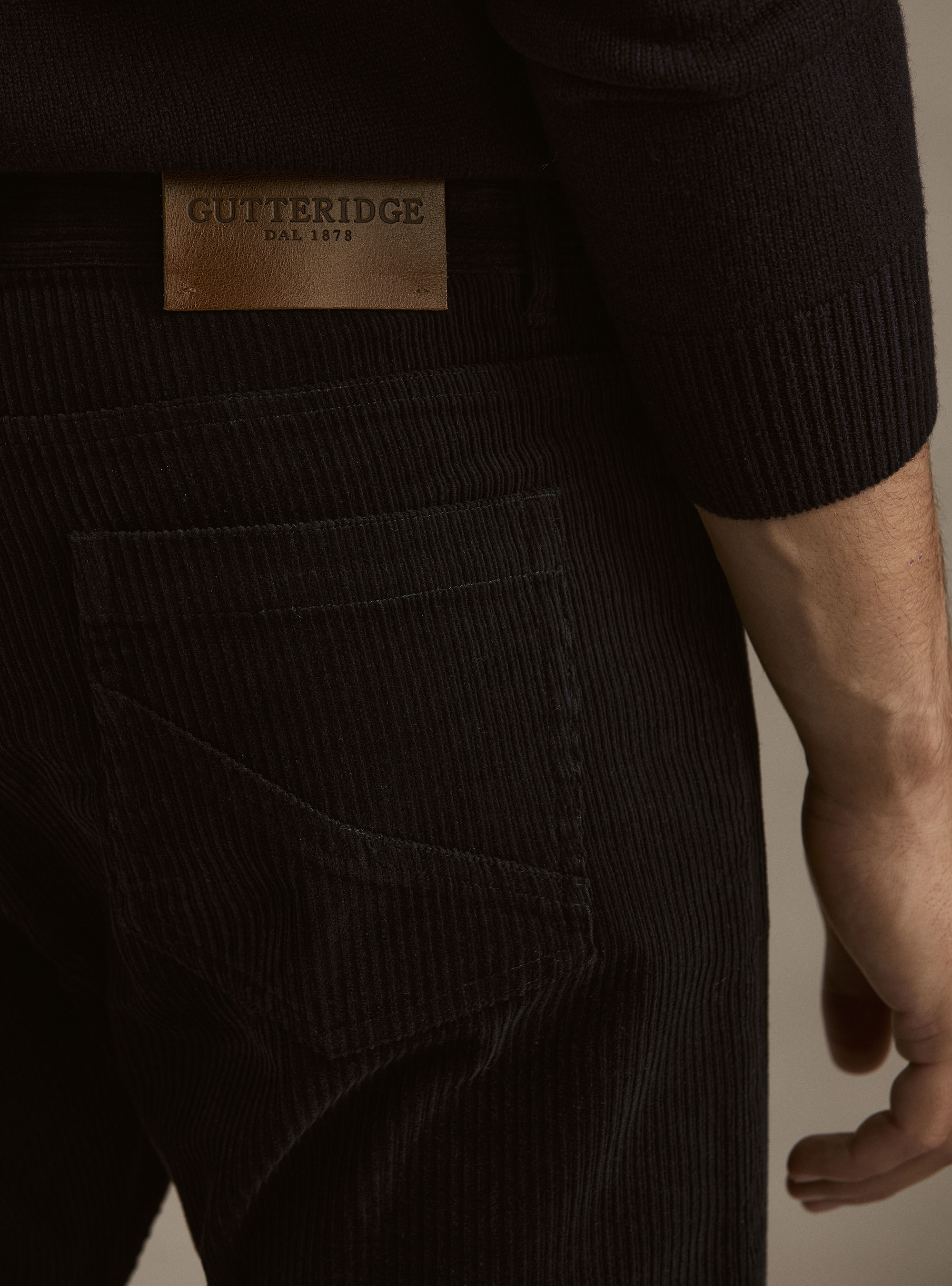 5-Pocket-Hose aus Cord, NAVY 0218C