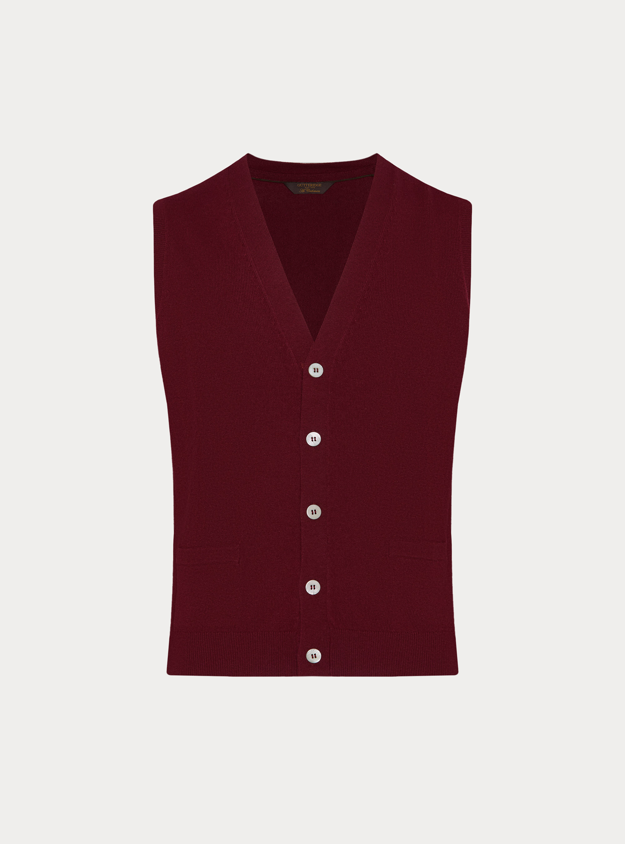 Strickweste aus Lammwolle und Kaschmir, VINACCIA 0401C