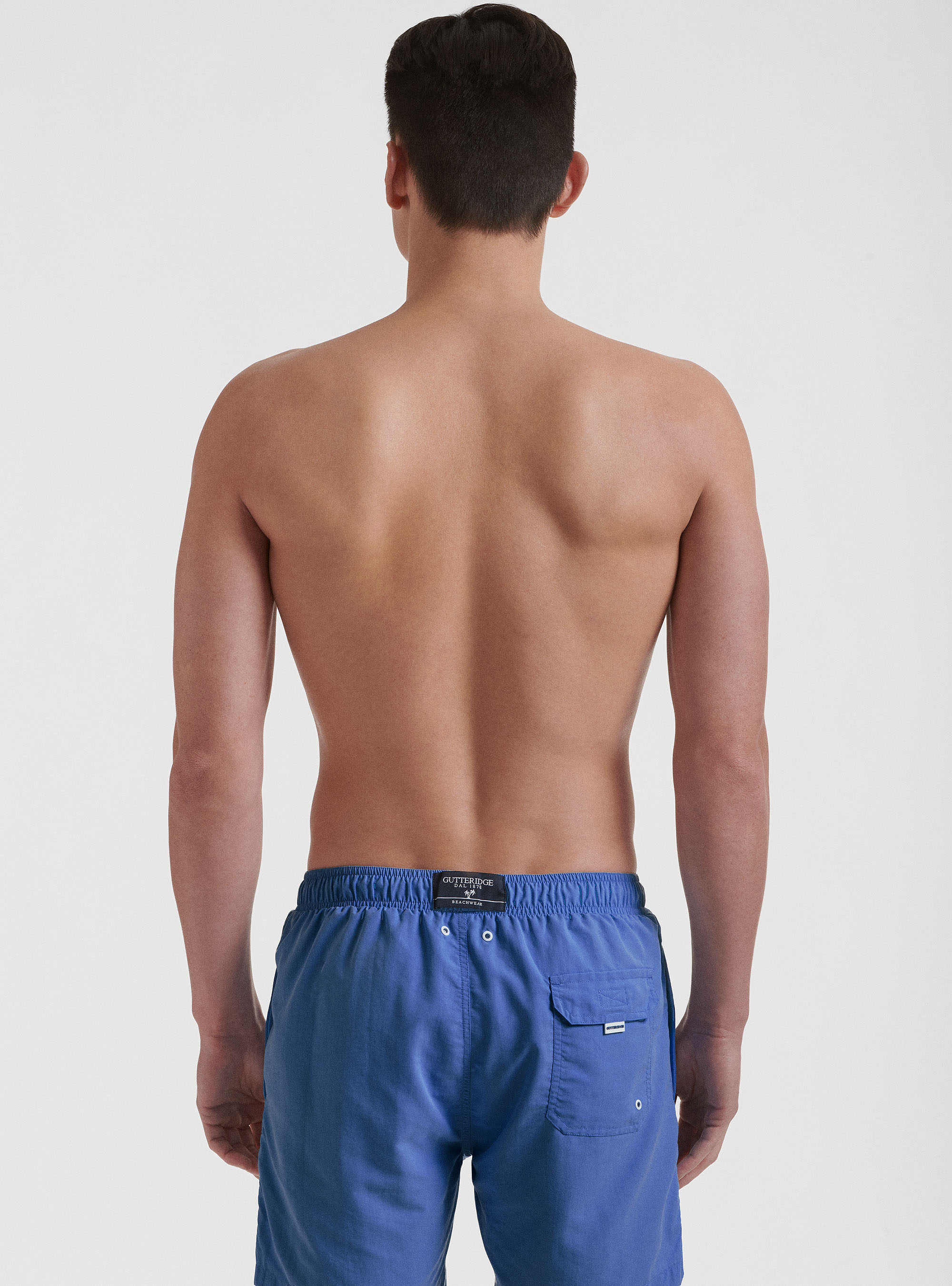 Solid-coloured swimwear, BLUE ROYAL