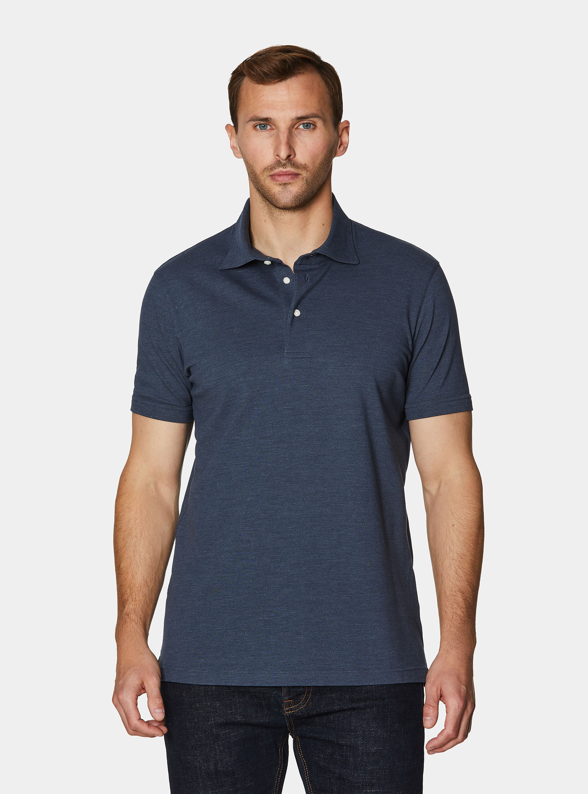 Polo en piqu&eacute; extensible GT01, ENCRE
