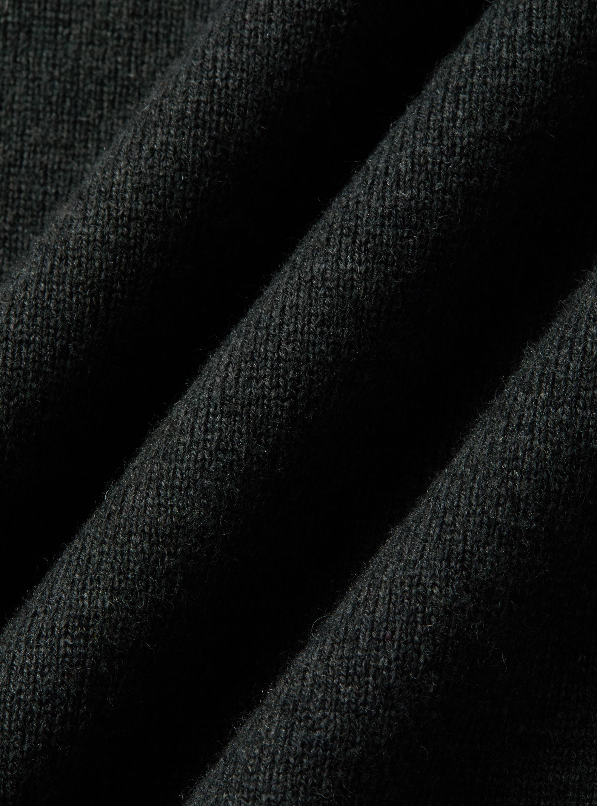 Rundhals-Pullover aus Lambswool und Kaschmir, ASFALTO 0115C
