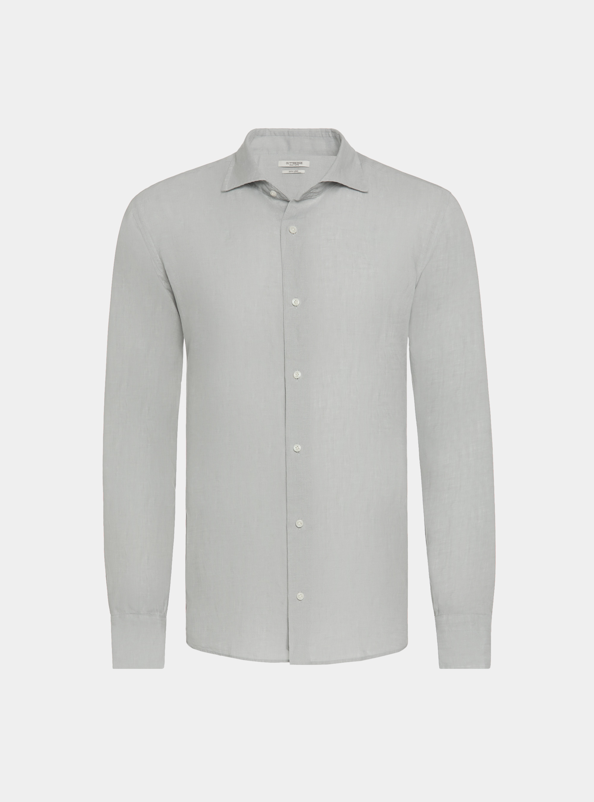 Camicia in puro lino, PERLA 0178C