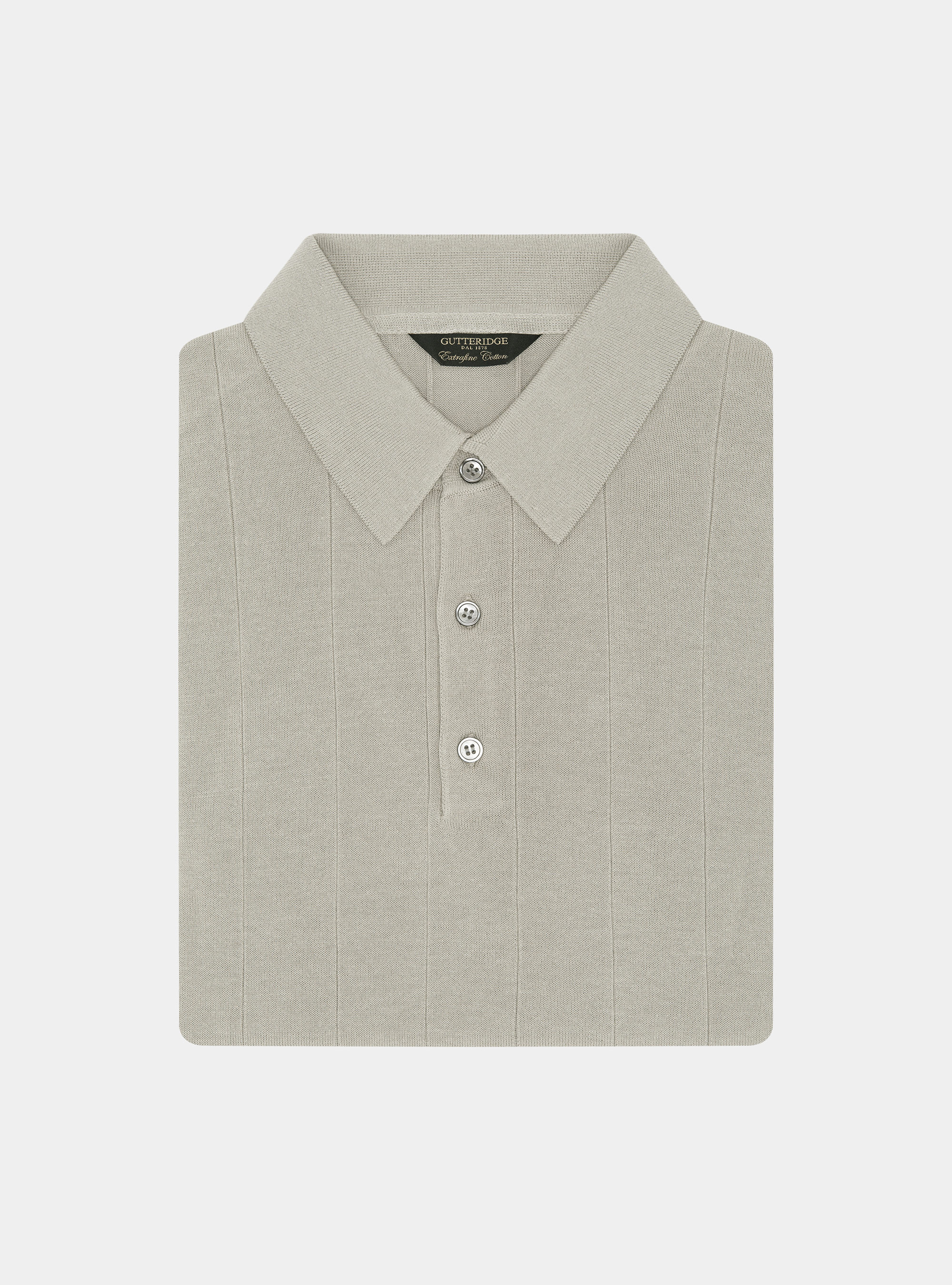 Polo in maglia manica lunga, SABBIA