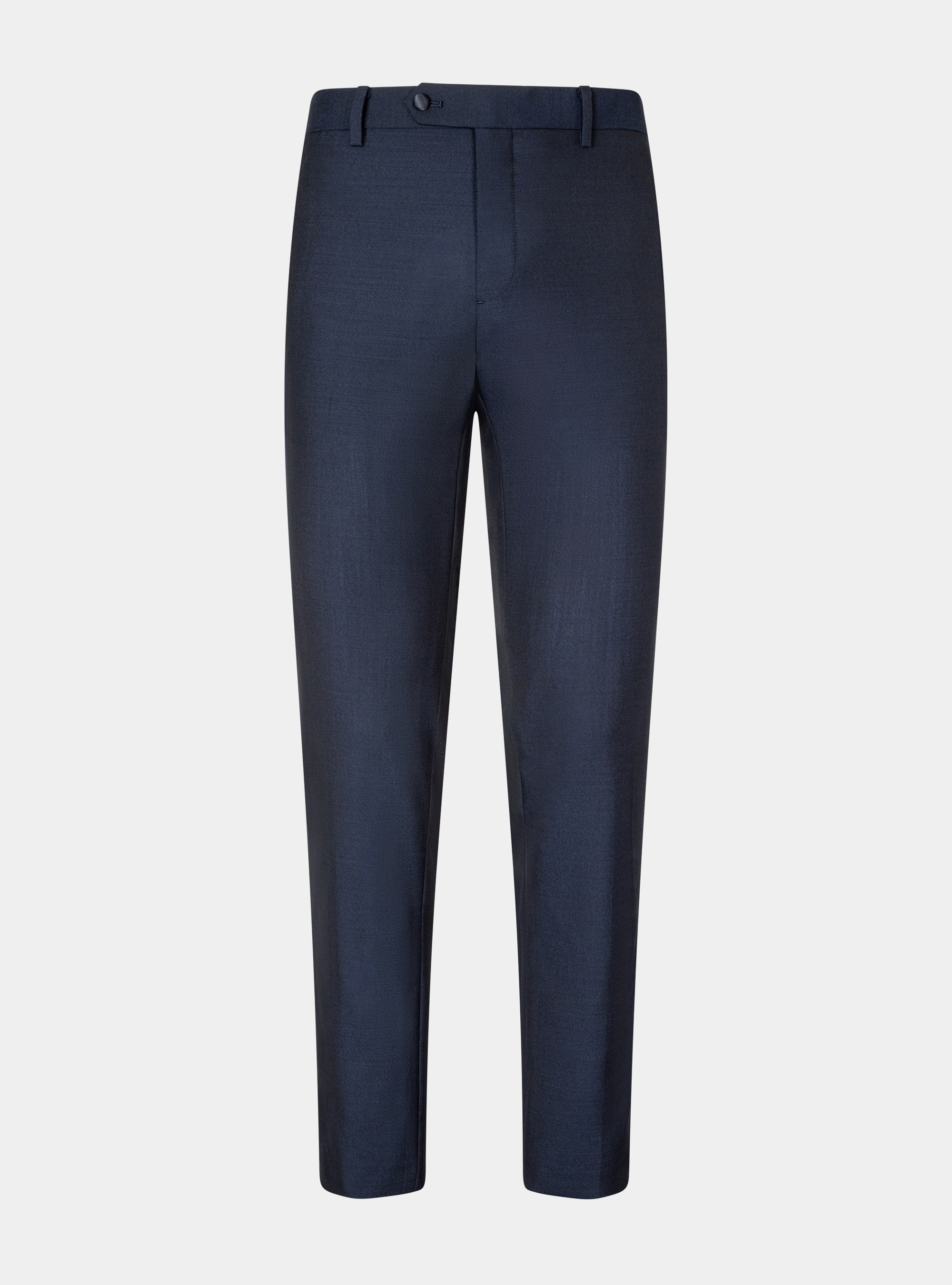 Pure wool smoking trousers Vitale Barberis Canonico, NAVY BLUE