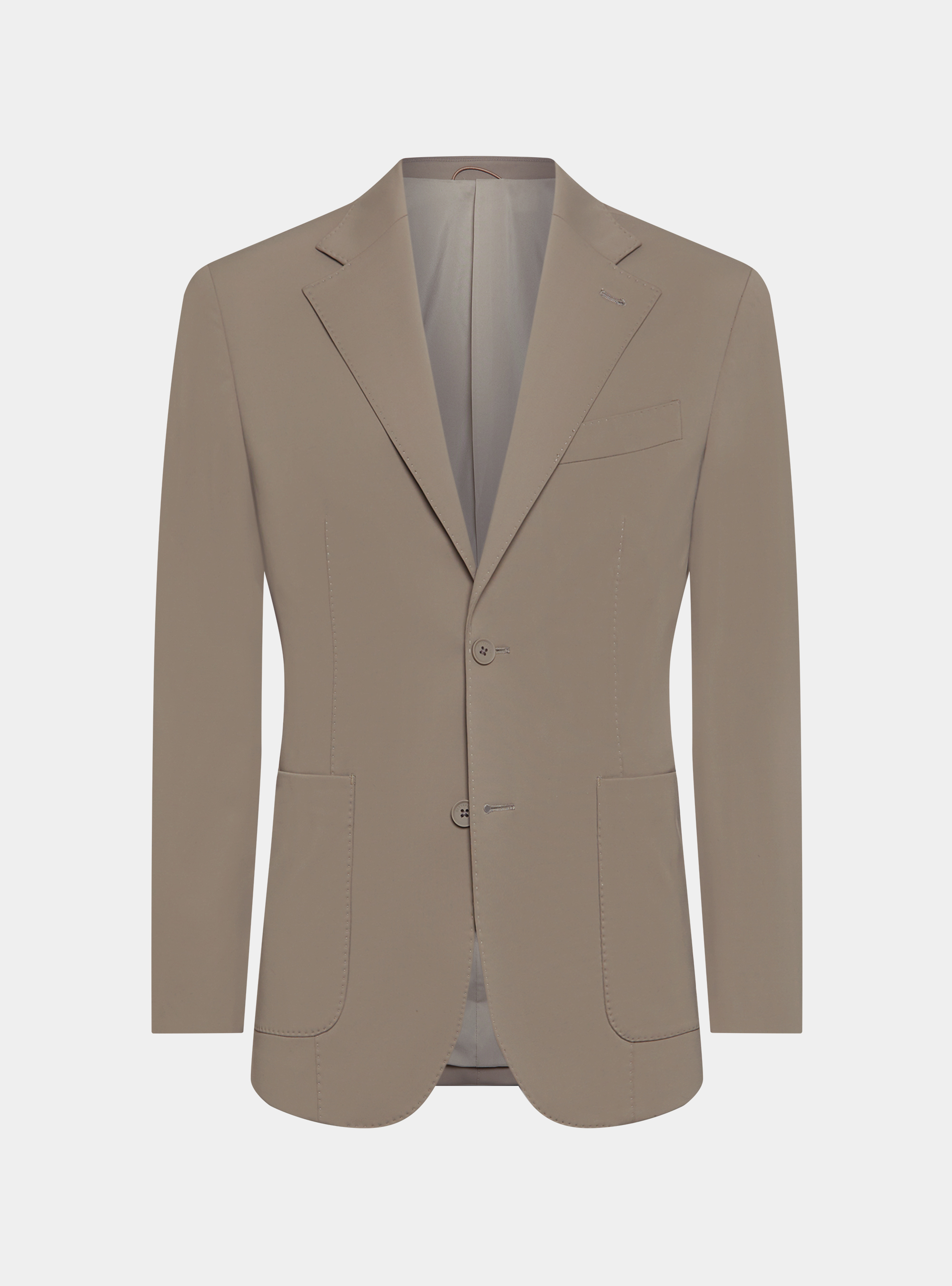 Giacca GT01 in nylon elasticizzato, FANGO