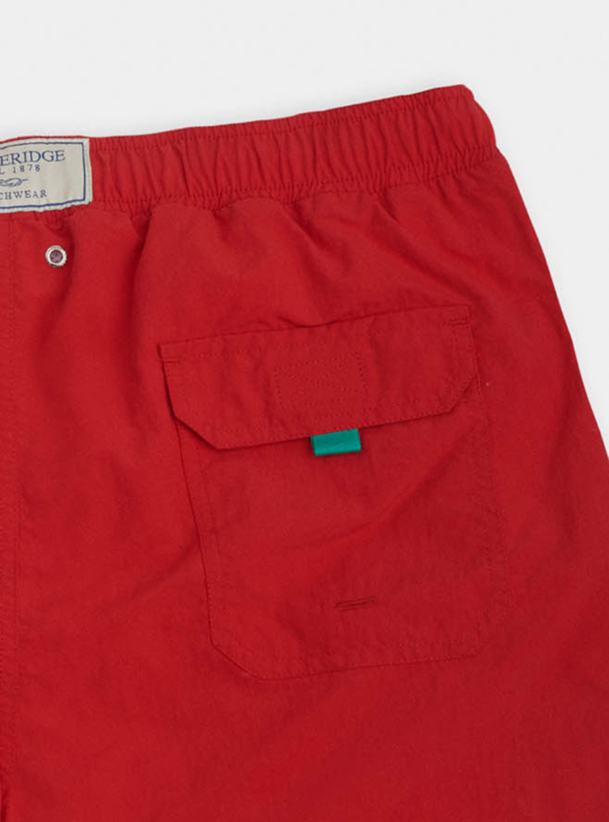 Costume basico con ricamo, ROSSO