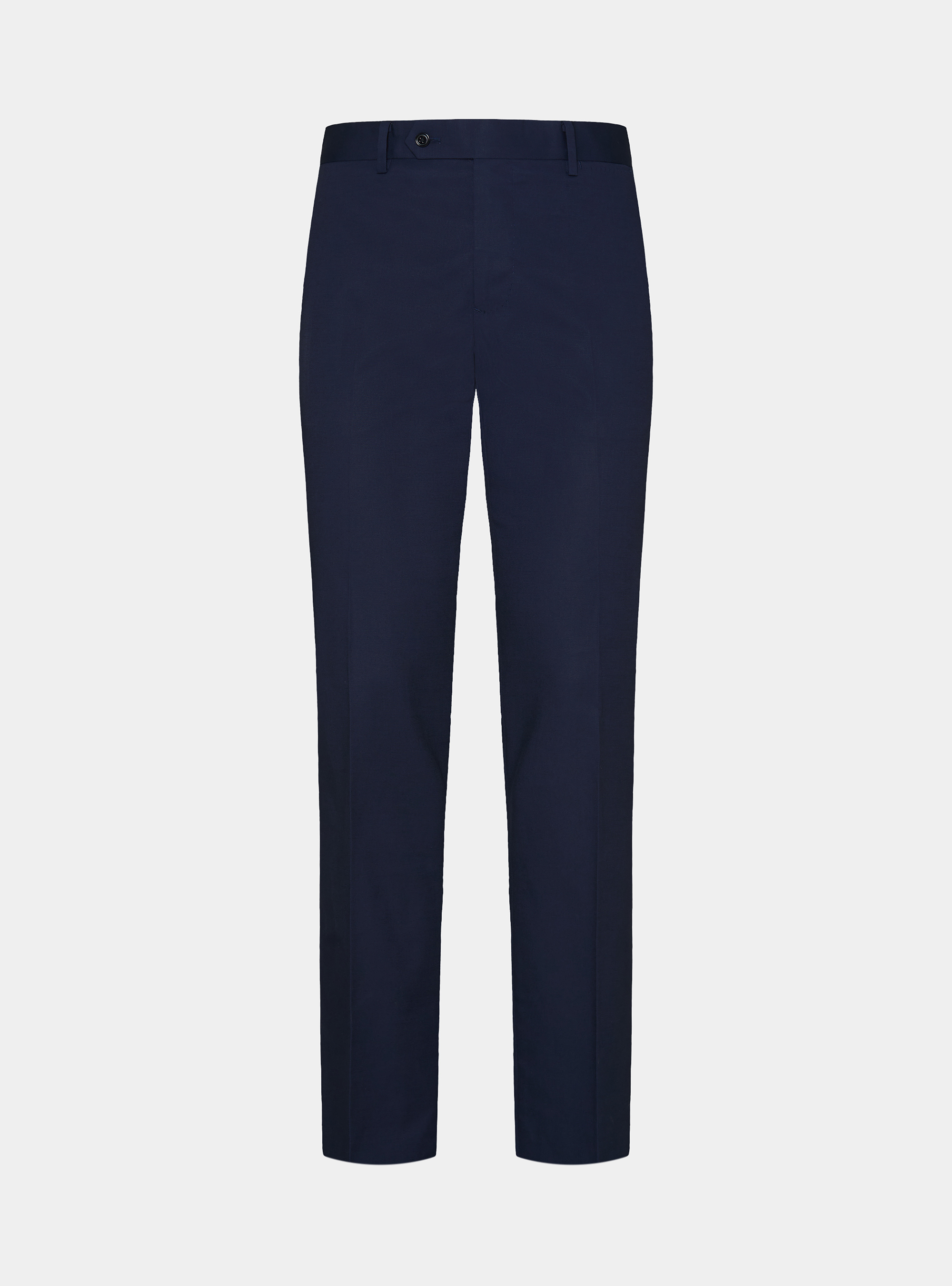 Pantaloni abito in cotone, BLU NAVY