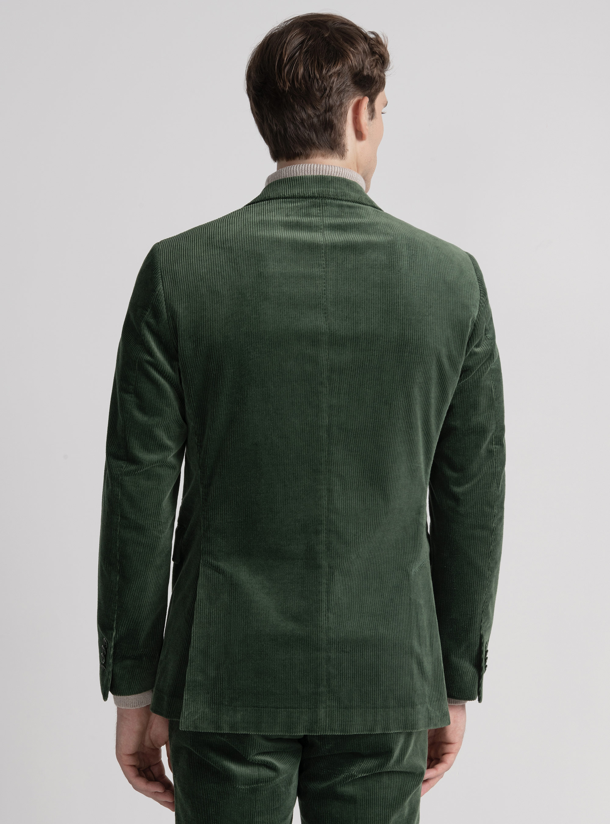 Giacca in velluto a coste di Duca Visconti di Modrone, VERDE
