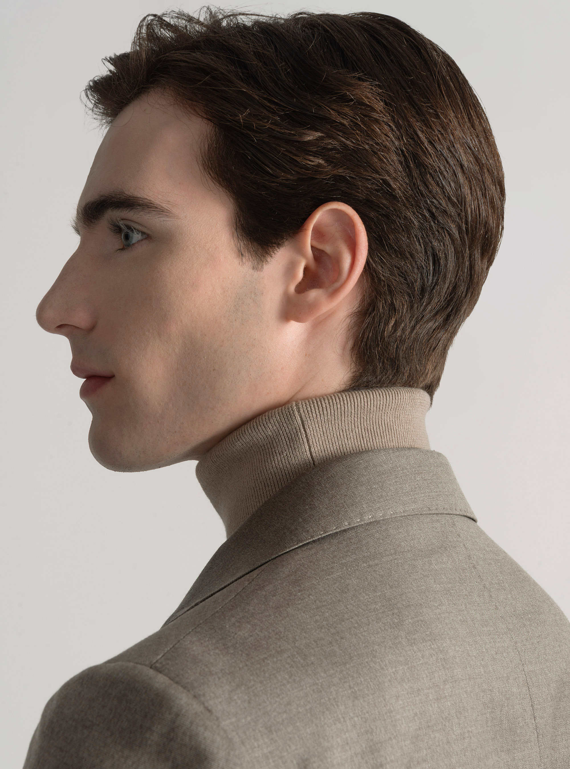 Pure wool suit blazer Vitale Barberis Canonico, SAND